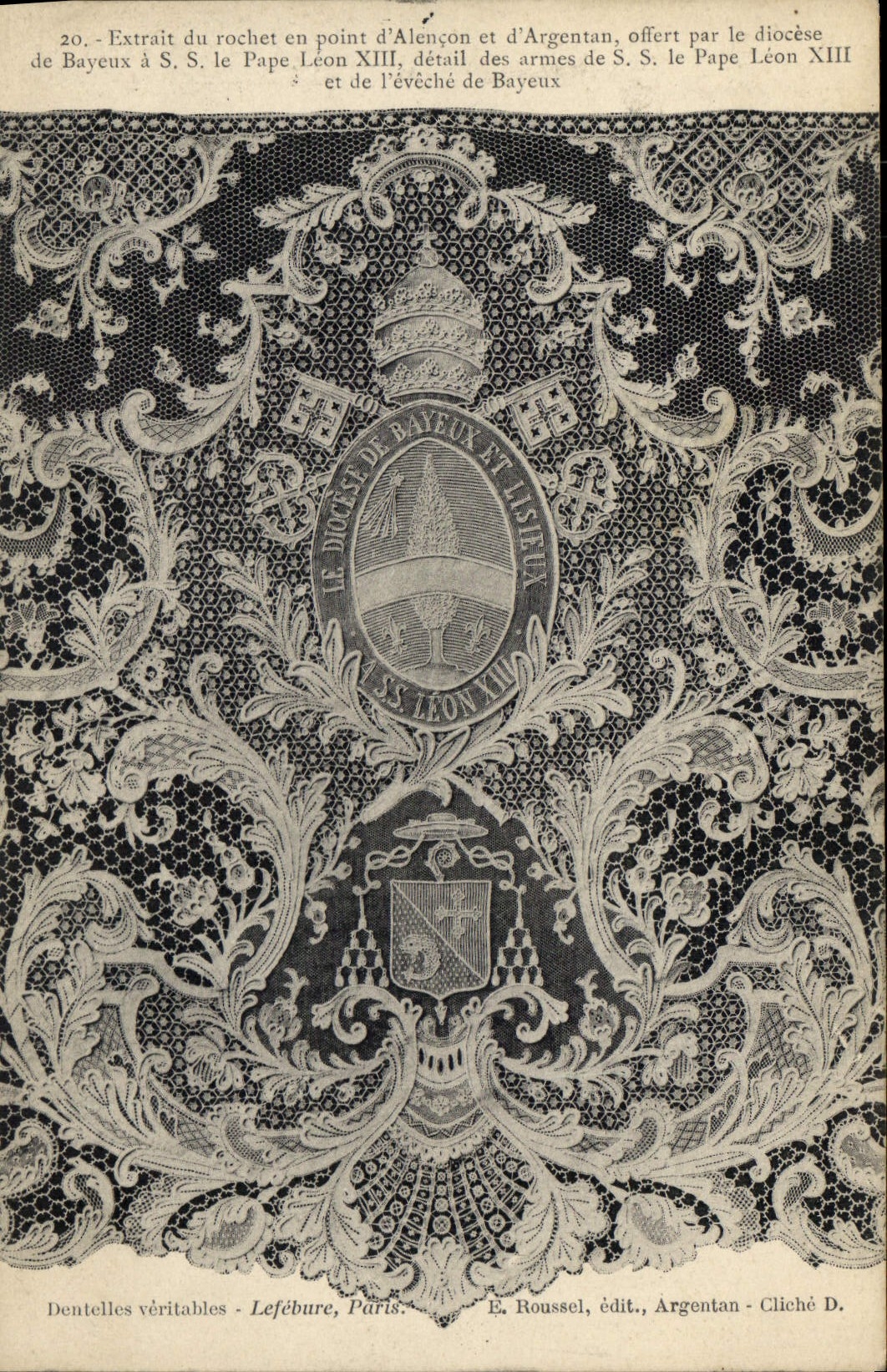 CPA Folklore Dentelle Dentelliere Extrait du rochet en point d'Alencon et d'Argentan 