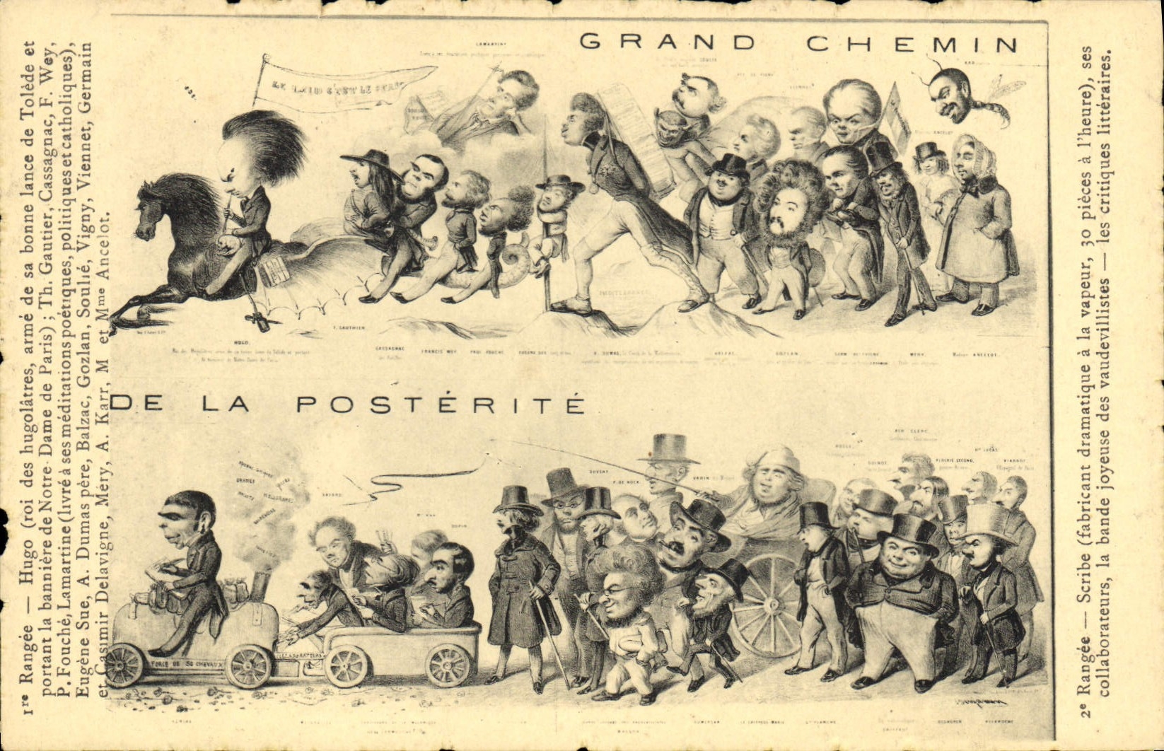 CPA Victor Hugo fait ses hugolatres