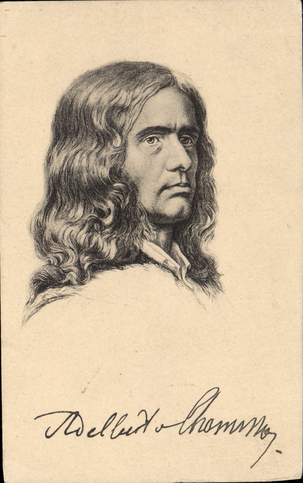 CPA Adablbert Von Chamisso
