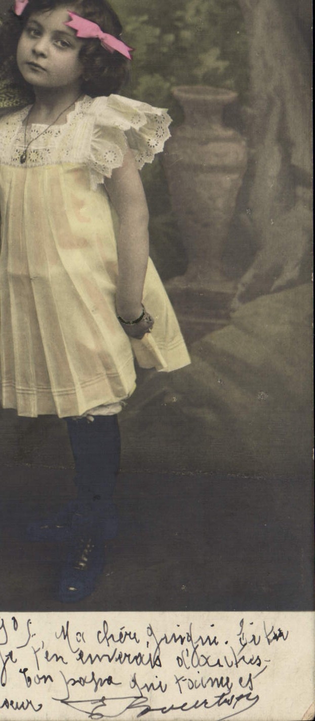 CPA Fantaisie Eventail Enfant 