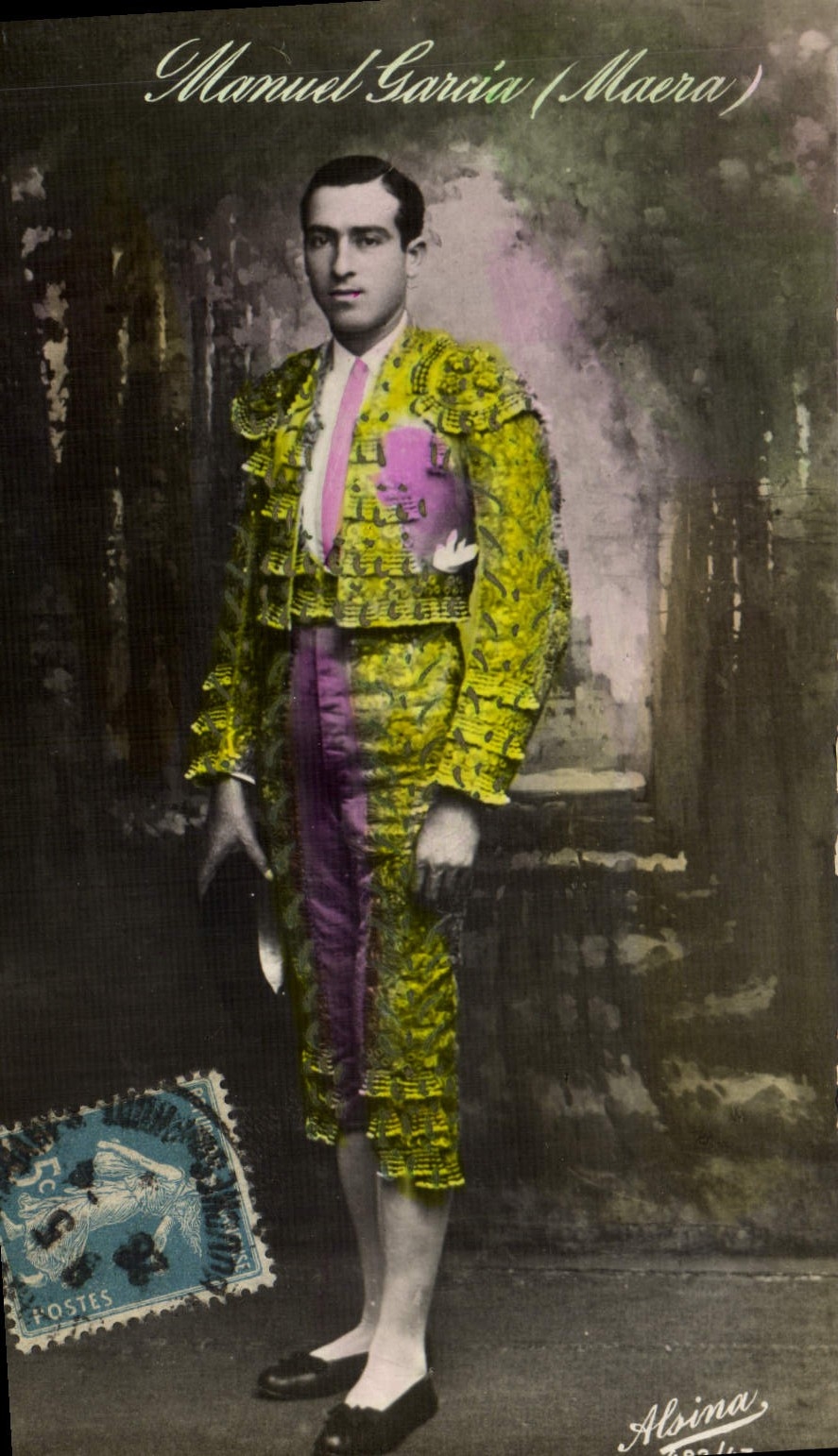 CPA Corrida Course de taureaux Manuel Garcia Maera Matador