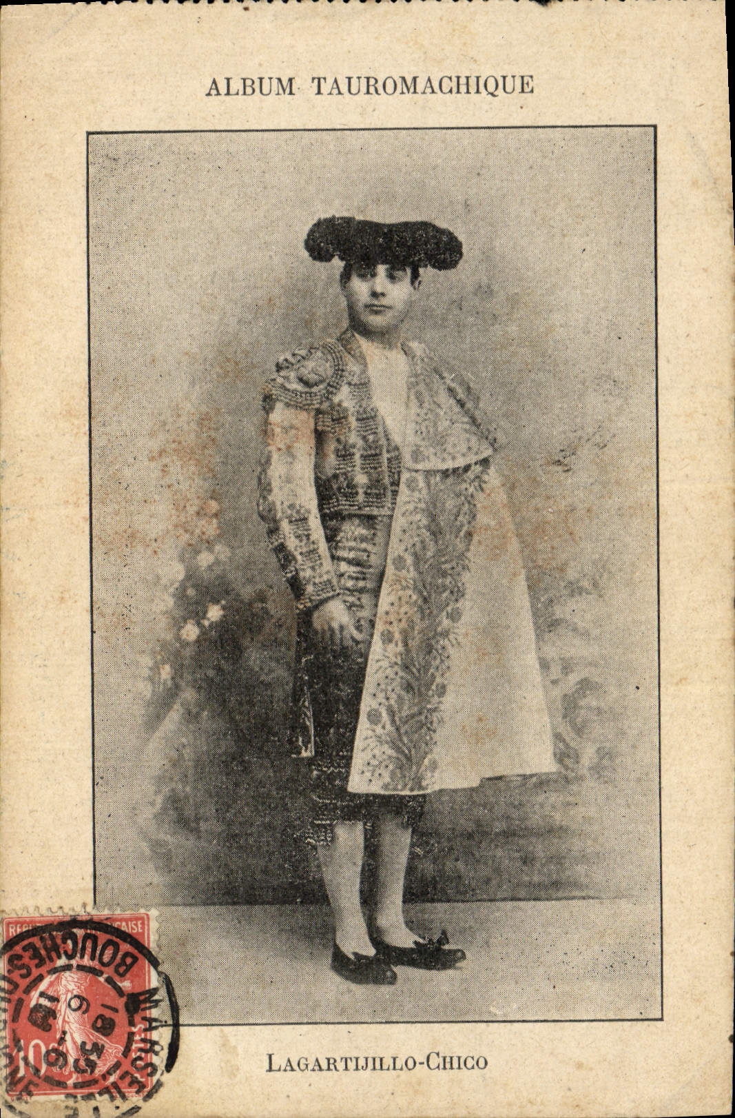 Vintage Postcard Bullfight Bullfight Lagartijillo Chico Matador