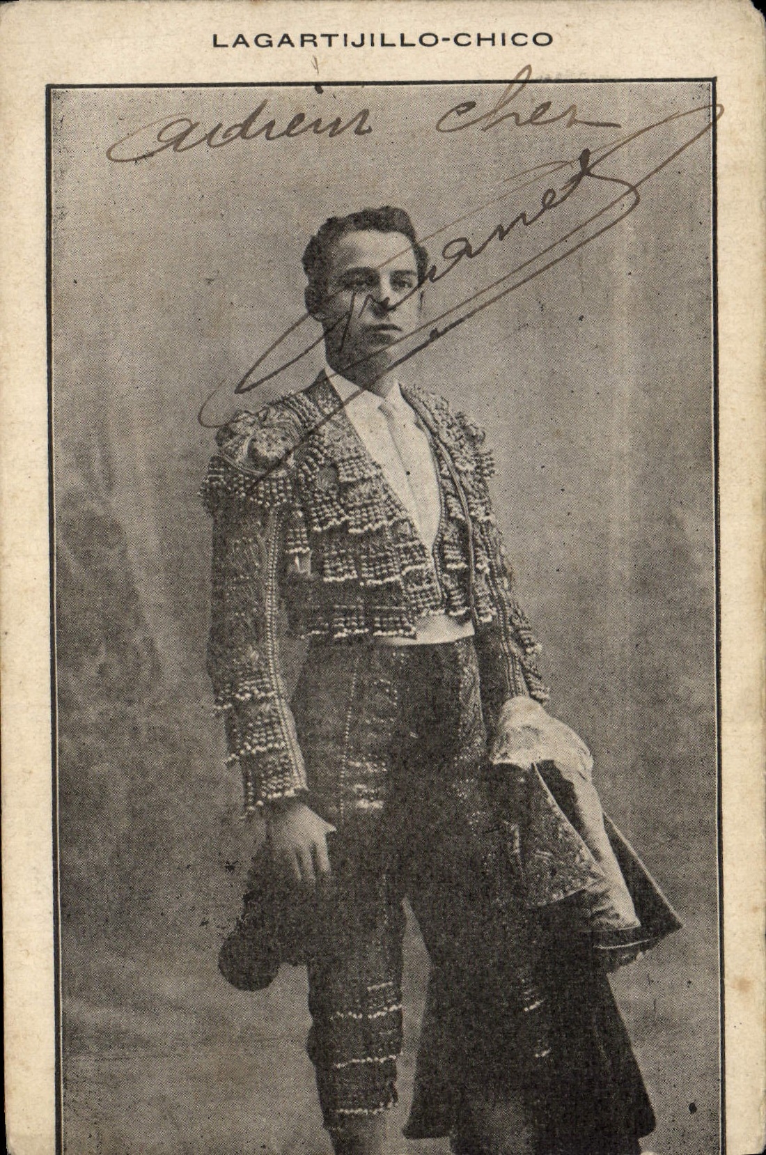 CPA Corrida Course de taureaux Lagartijillo Chico Matador