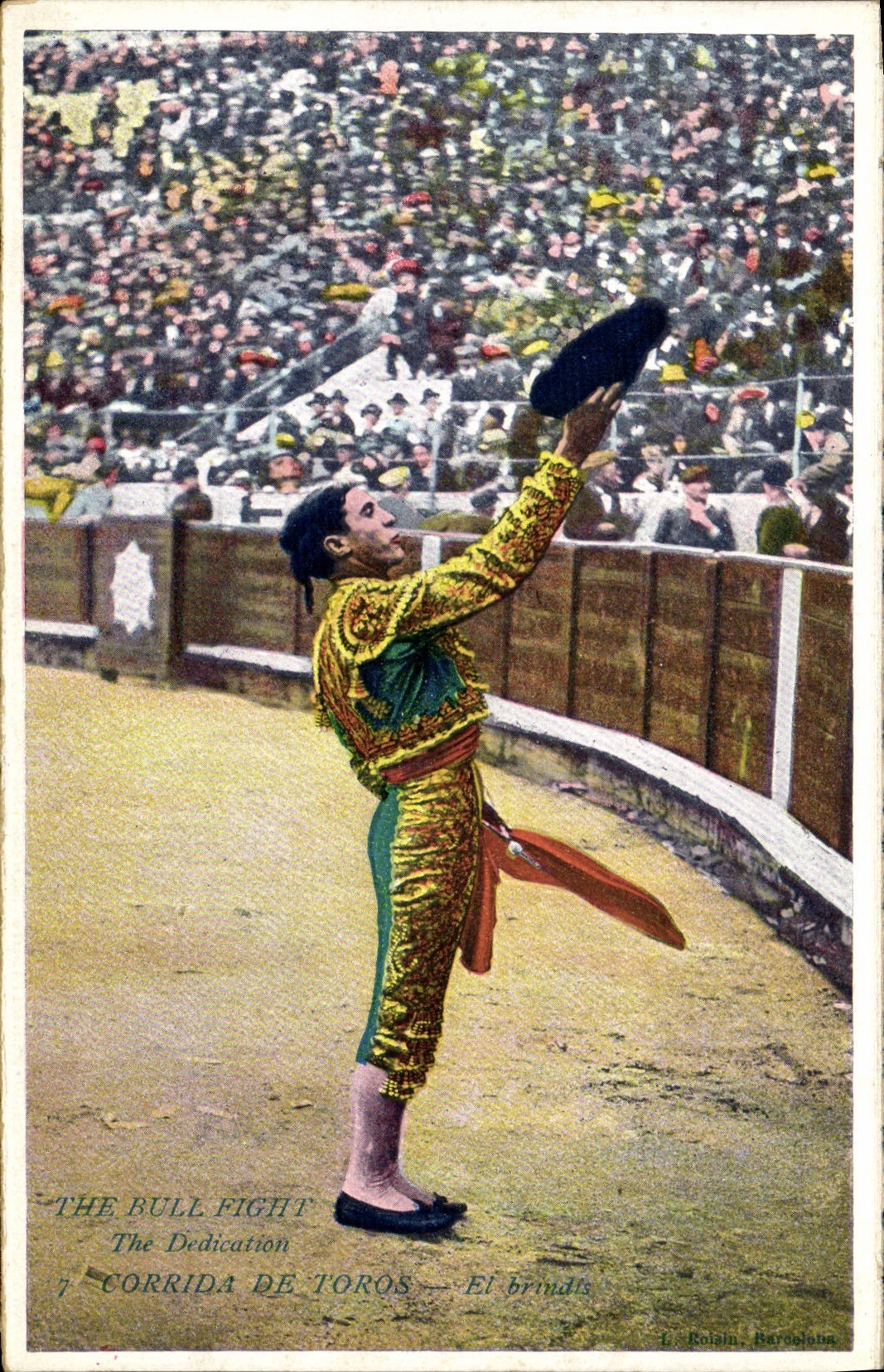 CPA Corrida Course de taureaux El brindis Matador