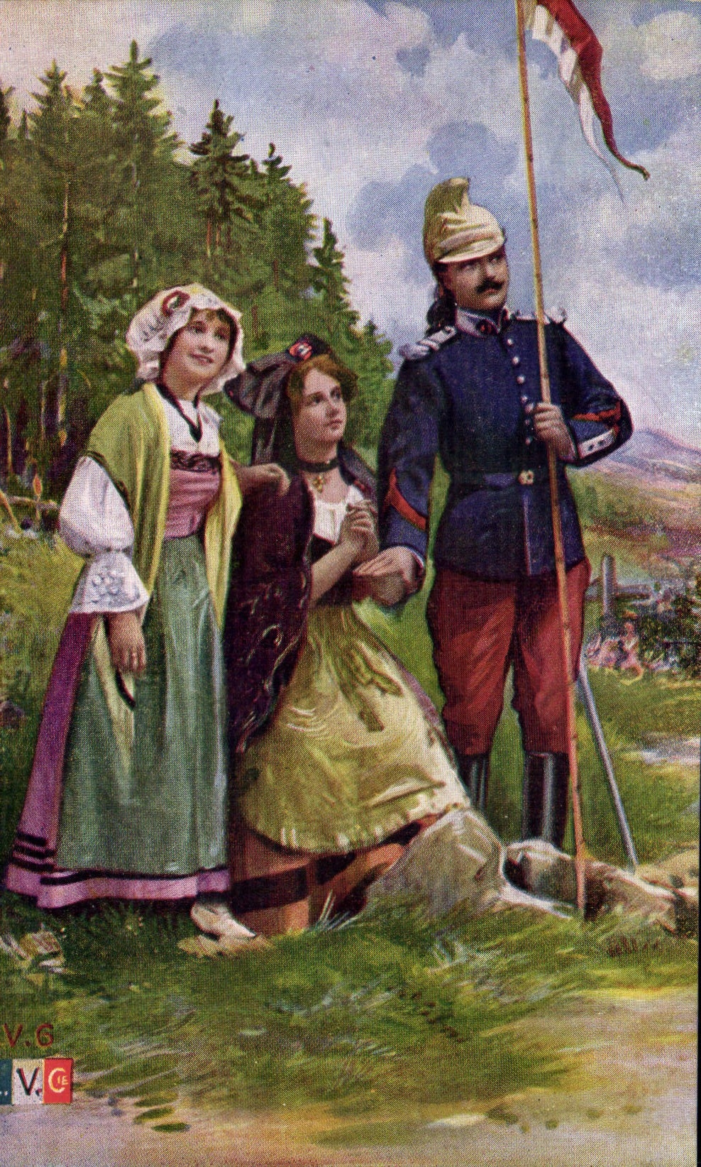 CPA Militaria Alsace Lorraine 