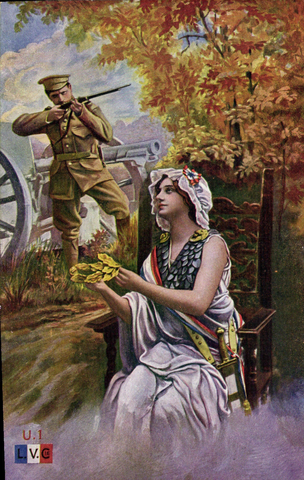 CPA Militaria Lorraine 