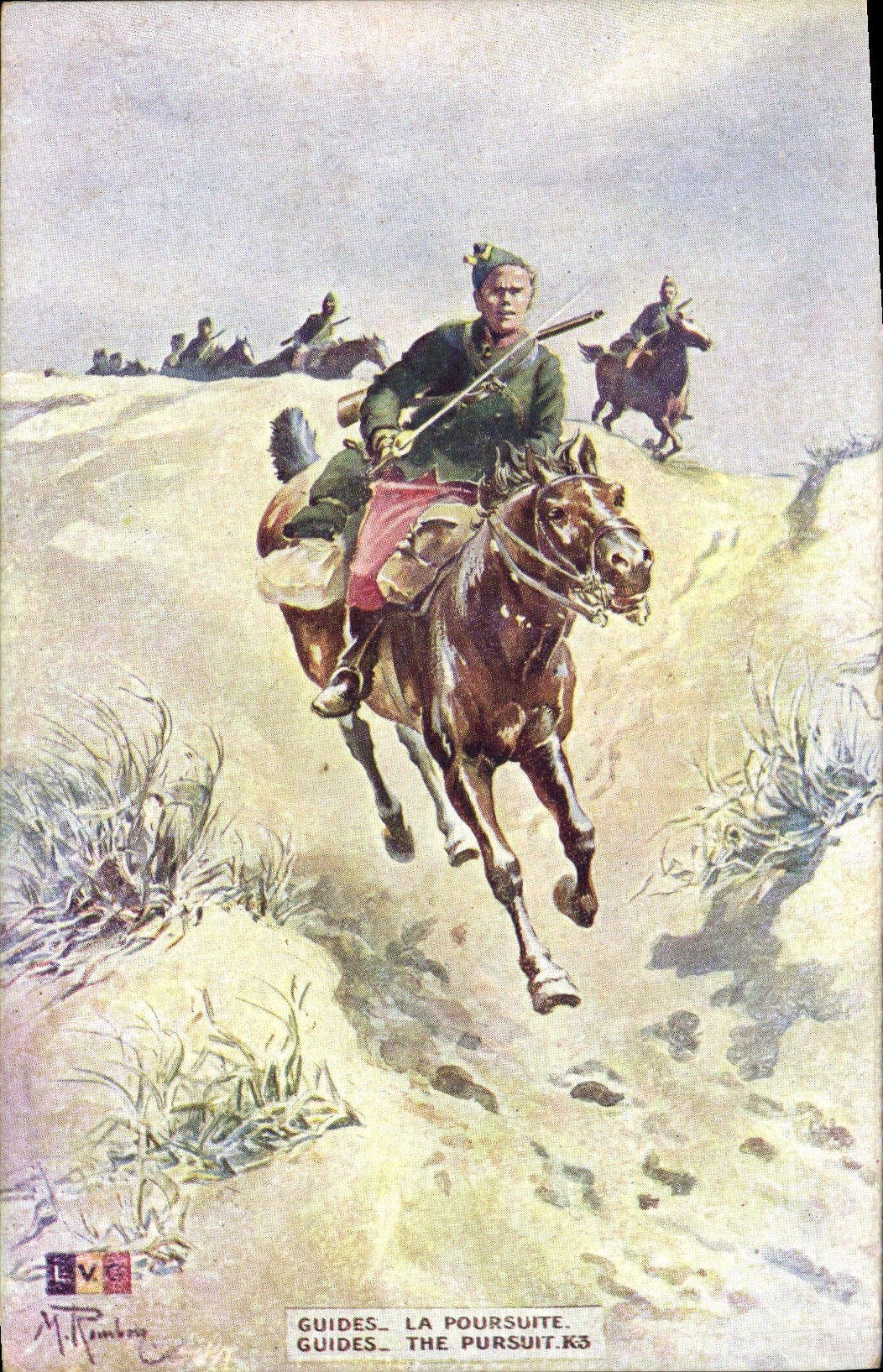 Postal Militaria Guías la continuación