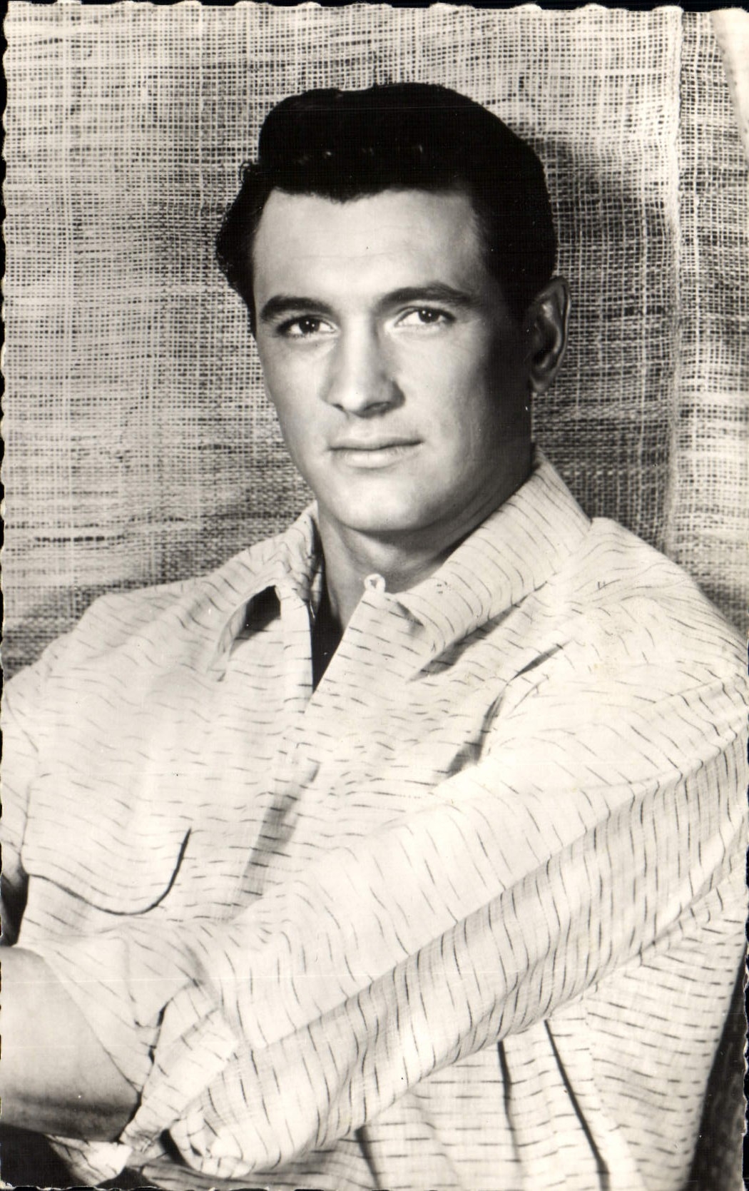 Postal Cine Rock Hudson
