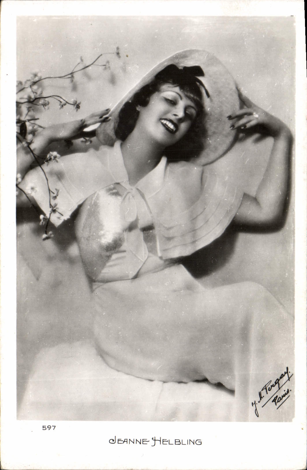 Modern Postcard Cinema Jeanne Helbling