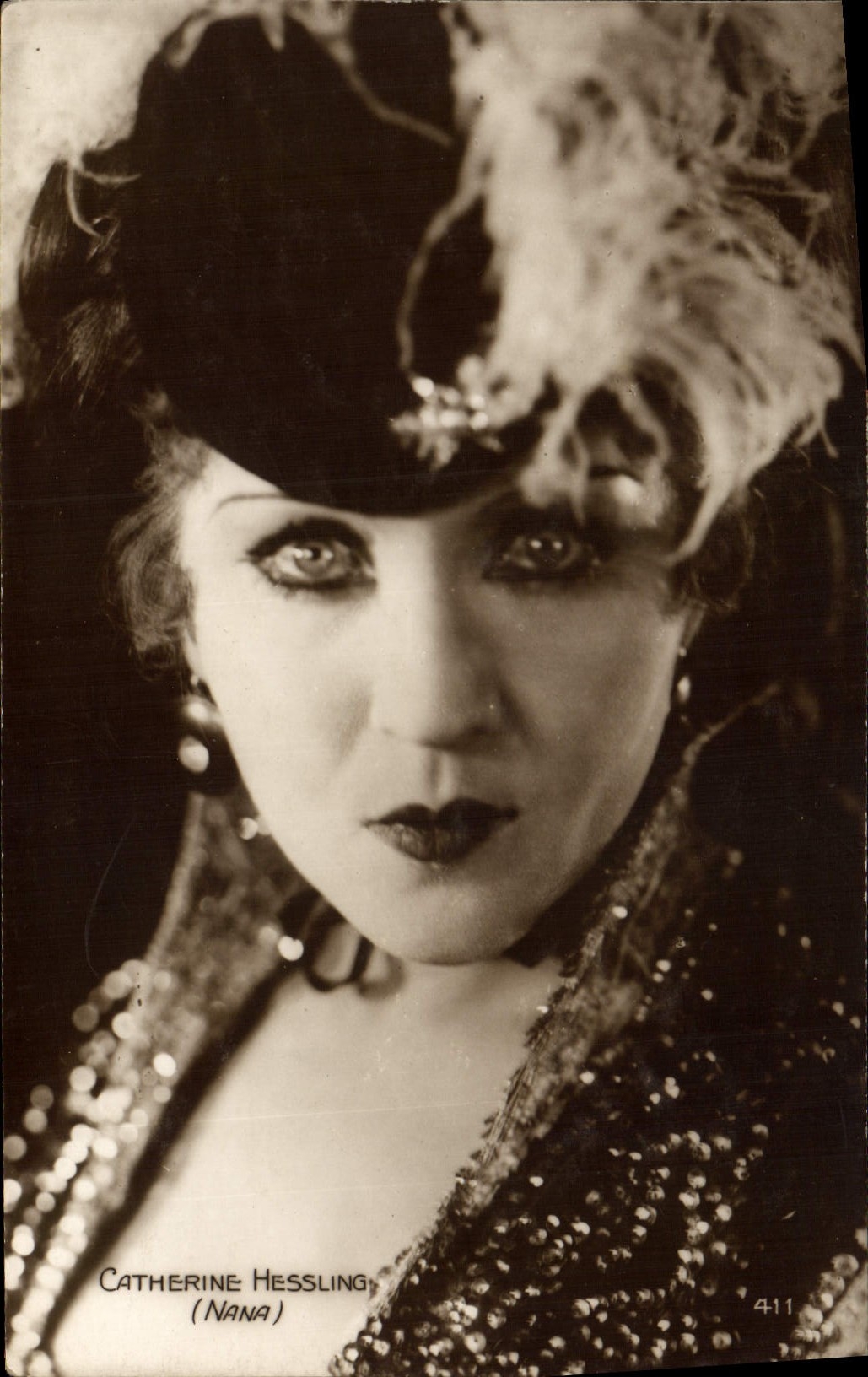 Modern Postcard Cinema Catherine Hessling Chick