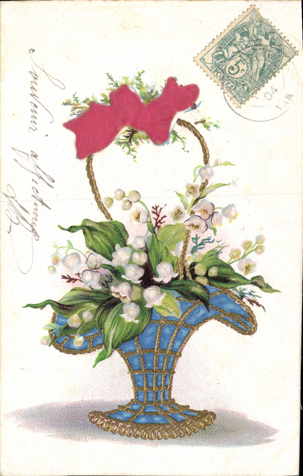 CPA Fantaisie Fleurs 