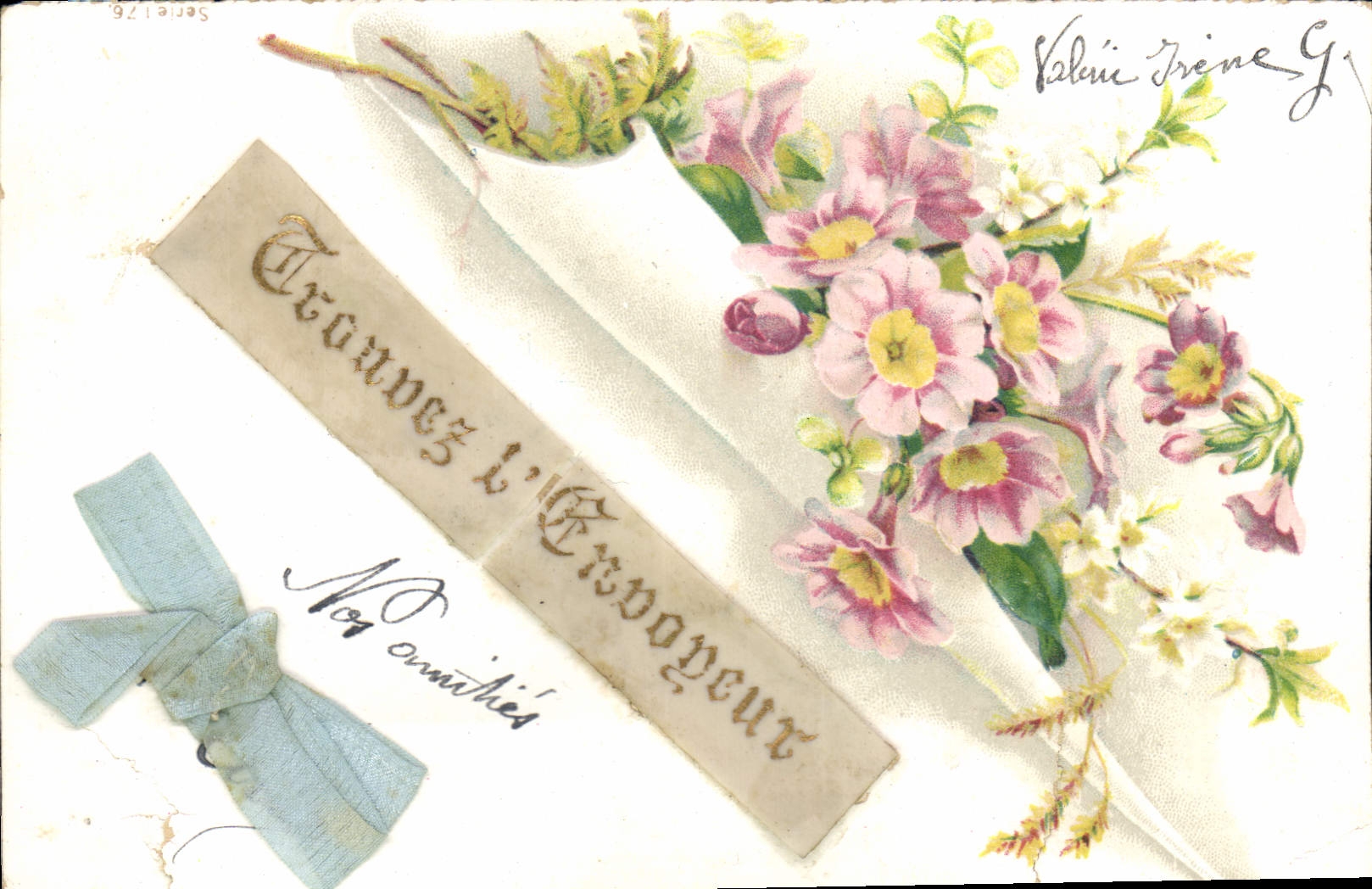 CPA Fantaisie Fleurs 