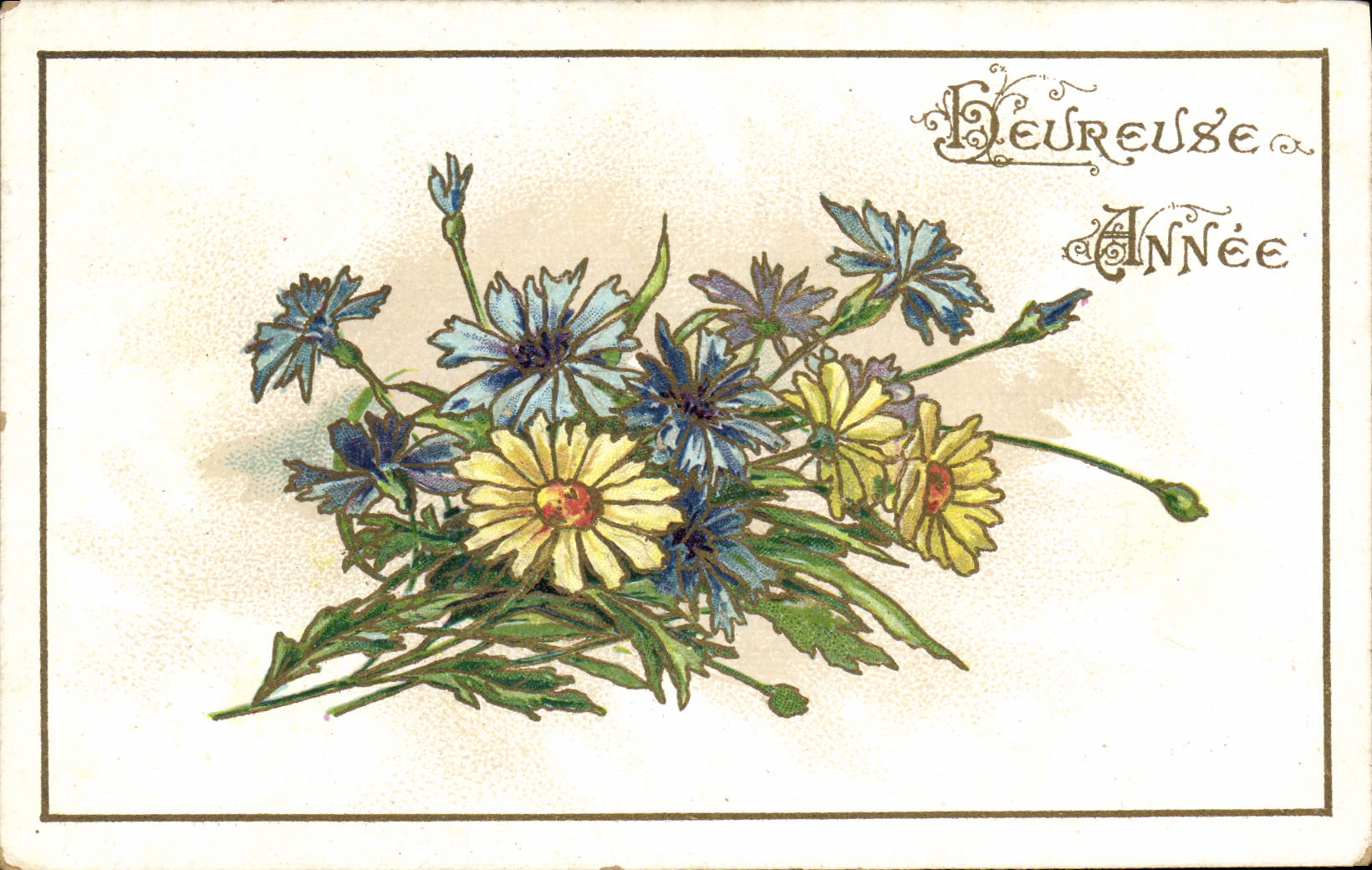 CPA Fantaisie Fleurs 