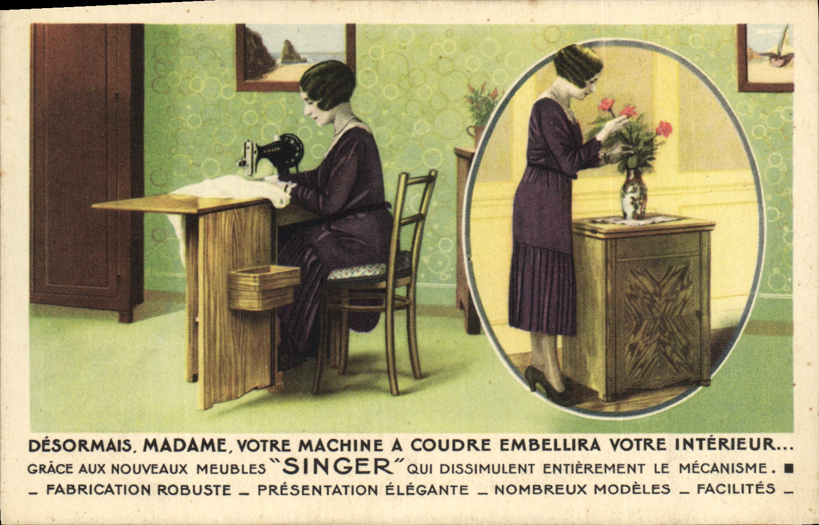 CPA Machine a Coudre Singer 