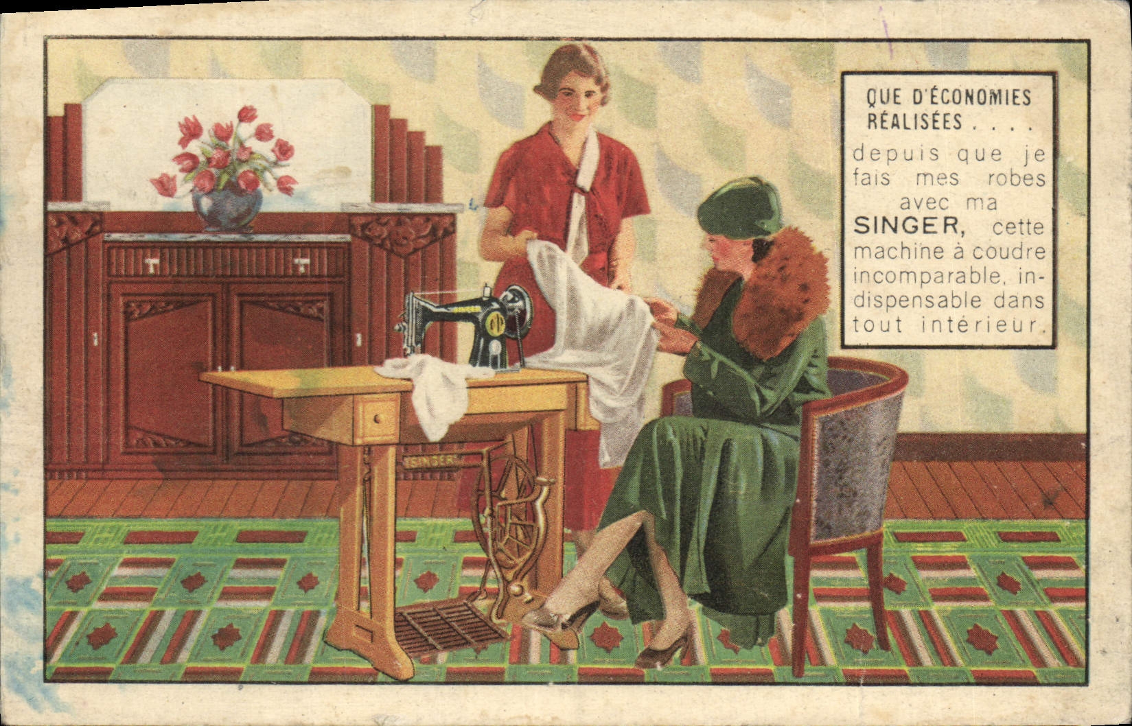 CPA Machine a Coudre Singer 