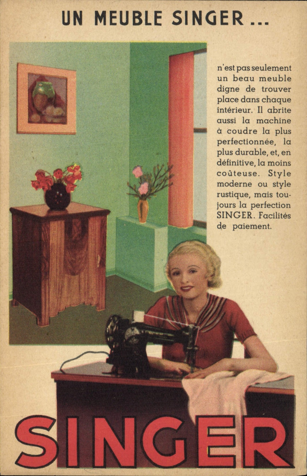 CPA Machine a Coudre Singer