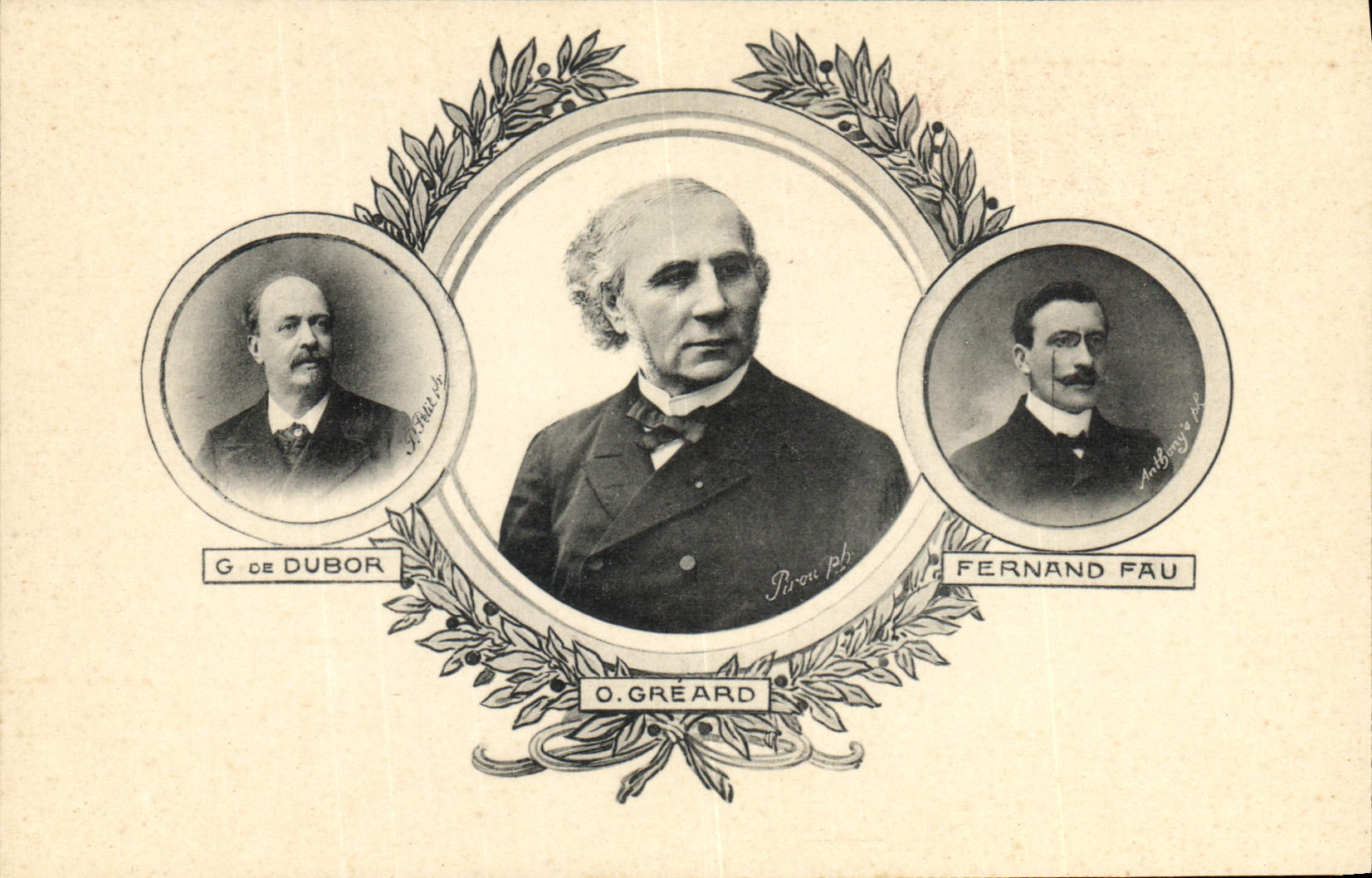 CPA G de Dubor Greard Fernand Fau 
