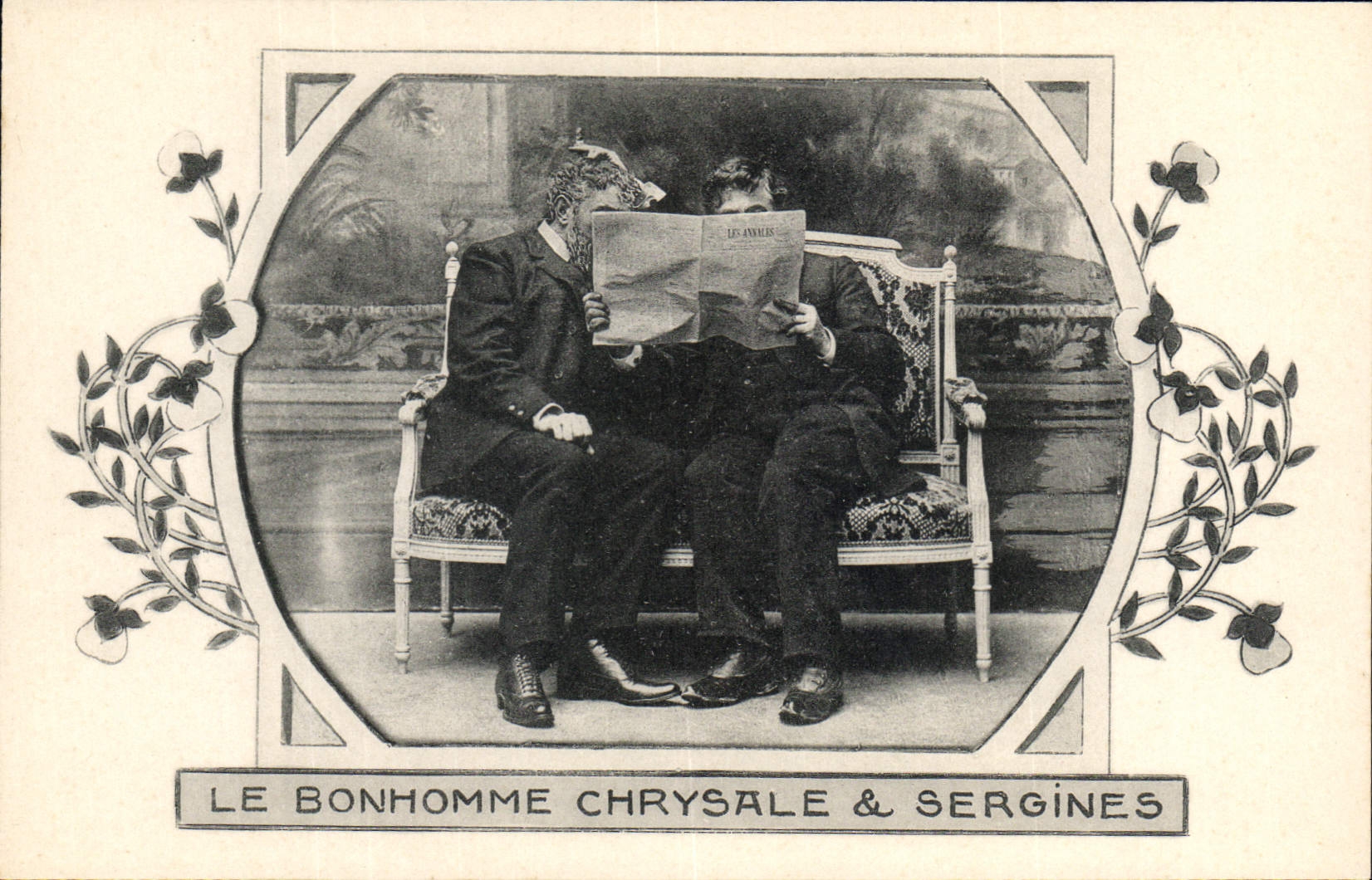 CPA Le bonhomme Chrysale & Sergines