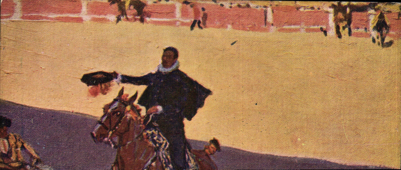 CPA Corrida Course de taureaux 