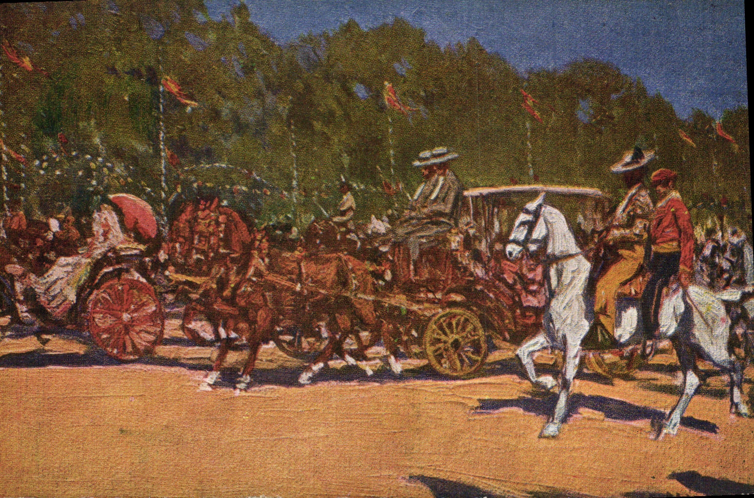 CPA Corrida Course de taureaux 