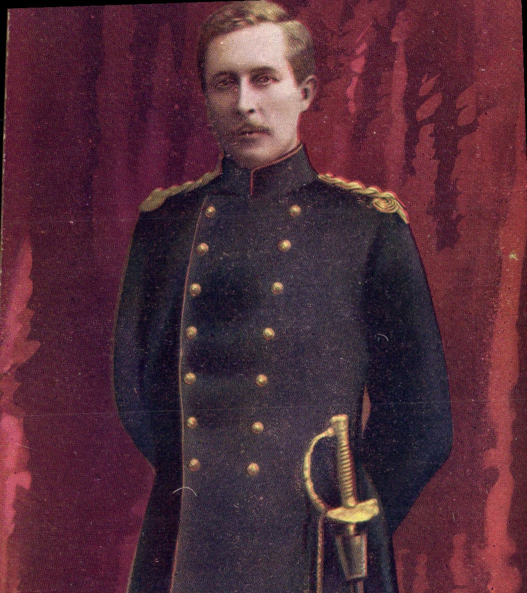 CPA Militaria Albert 1er Roi de Belges 