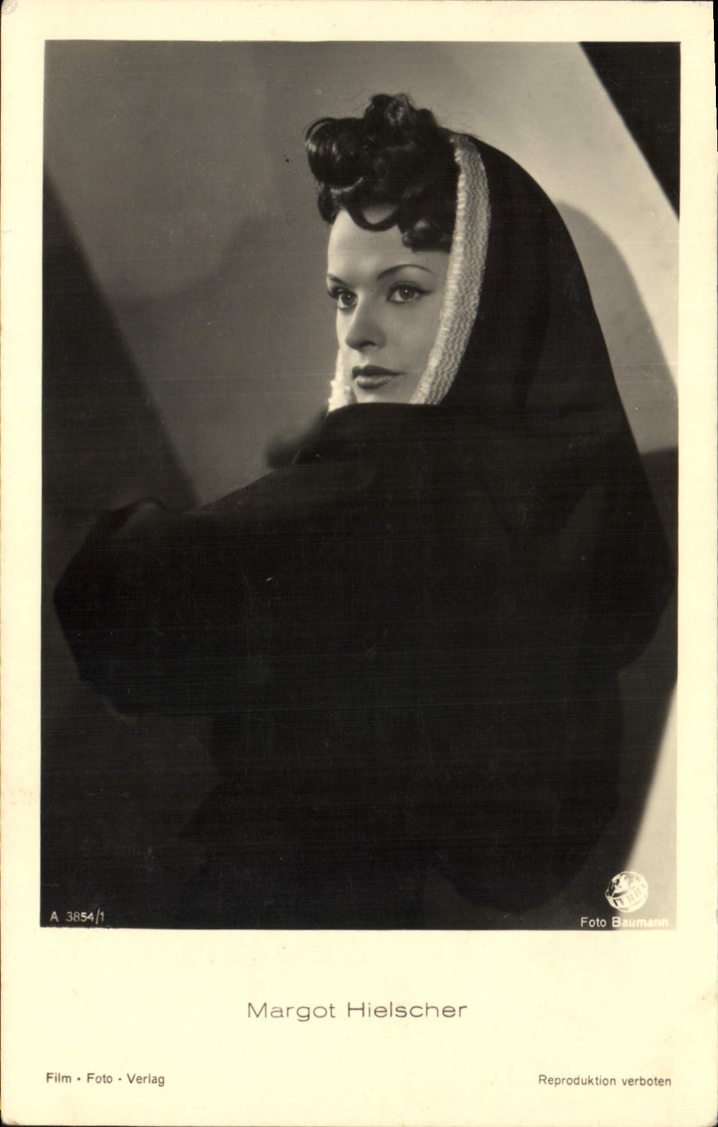 Modern Postcard Cinema Margot Hielscher