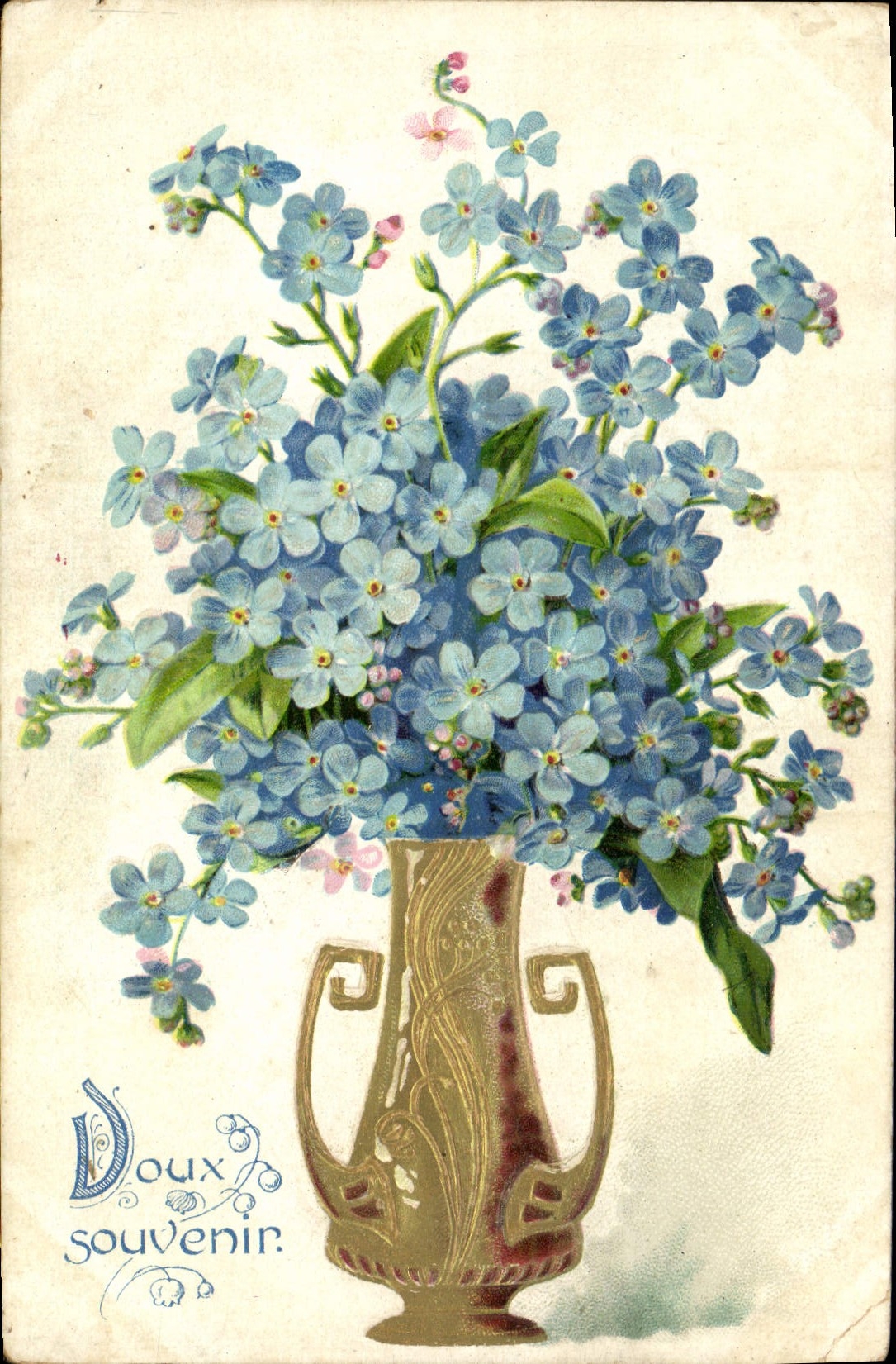 CPA Fantaisie Fleurs 