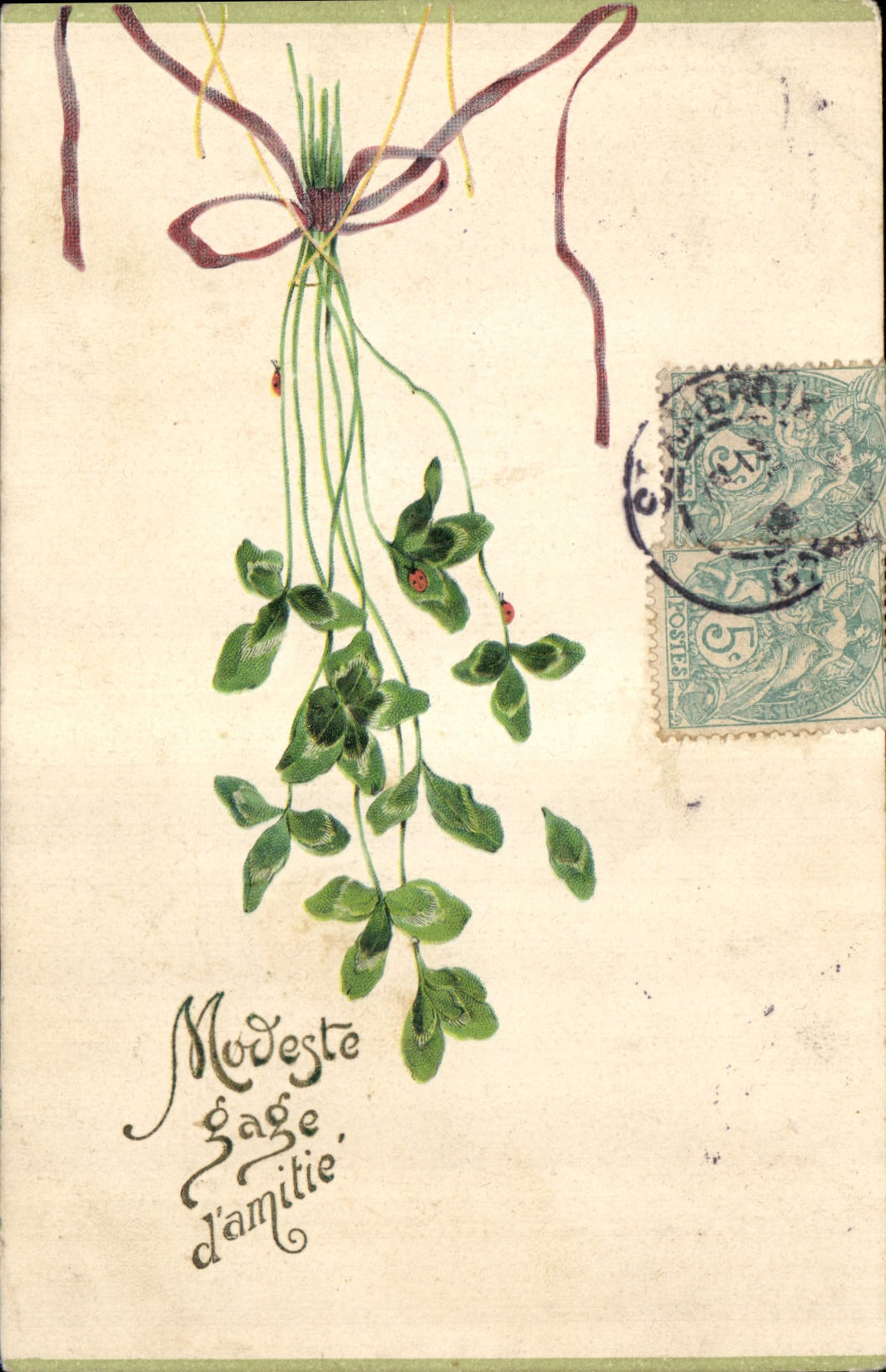 CPA Fantaisie Fleurs 