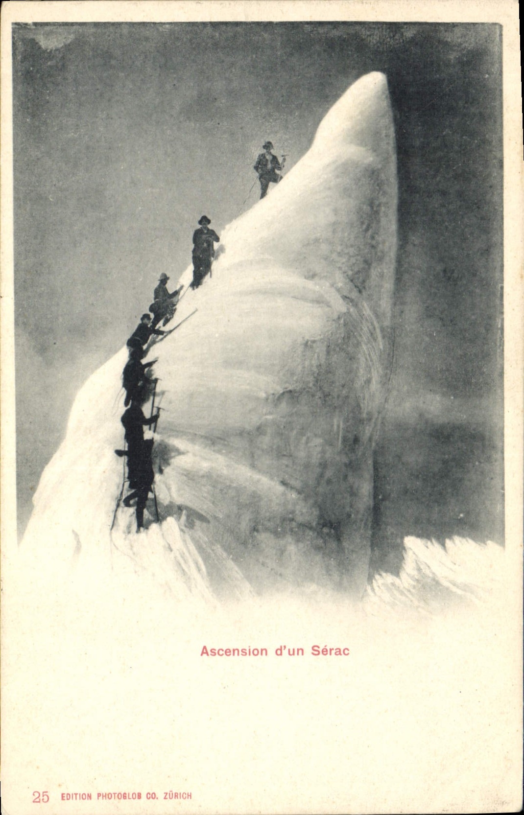CPA Alpinisme Ascension d'un Blanc