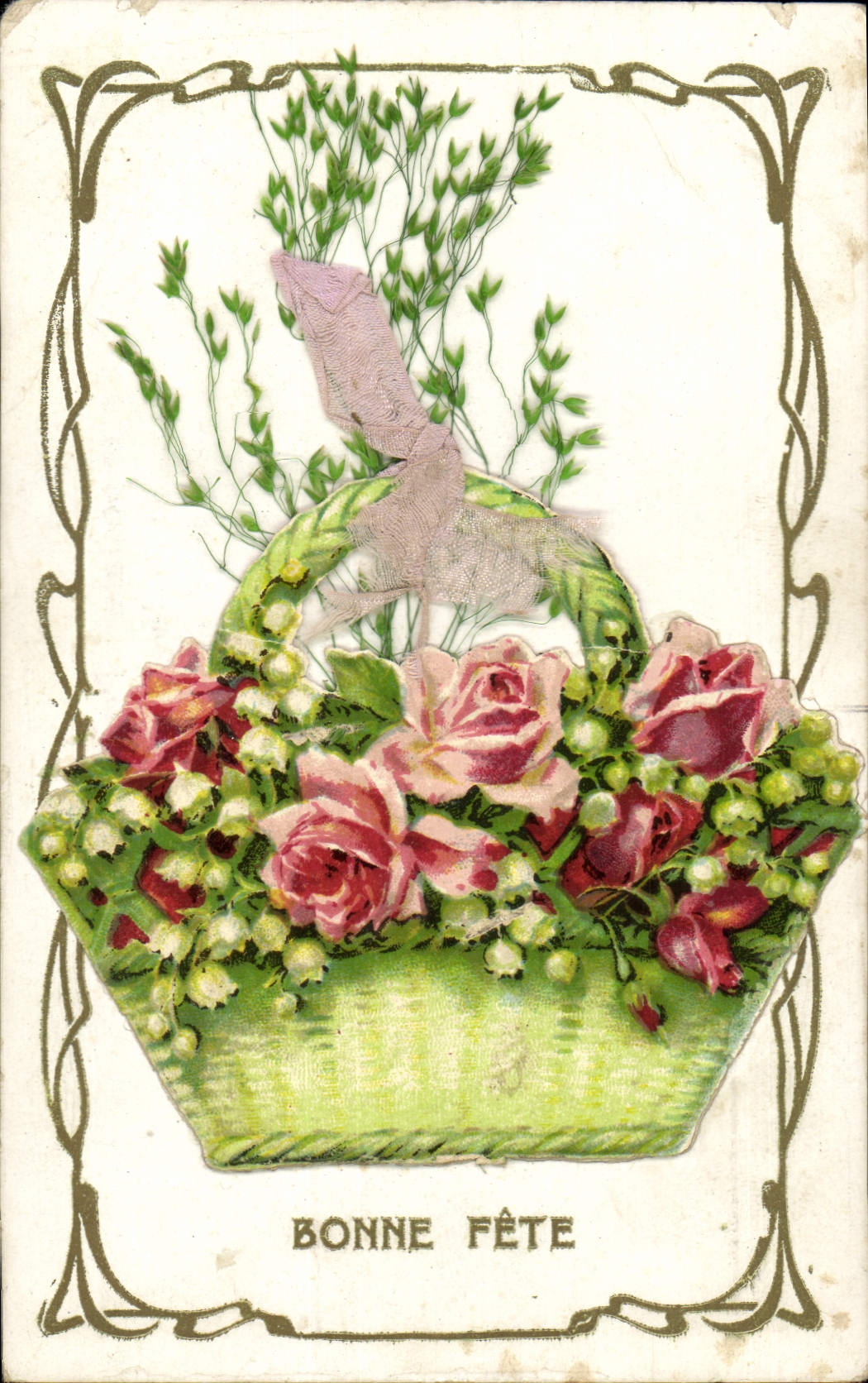 CPA Fantaisie Fleurs 