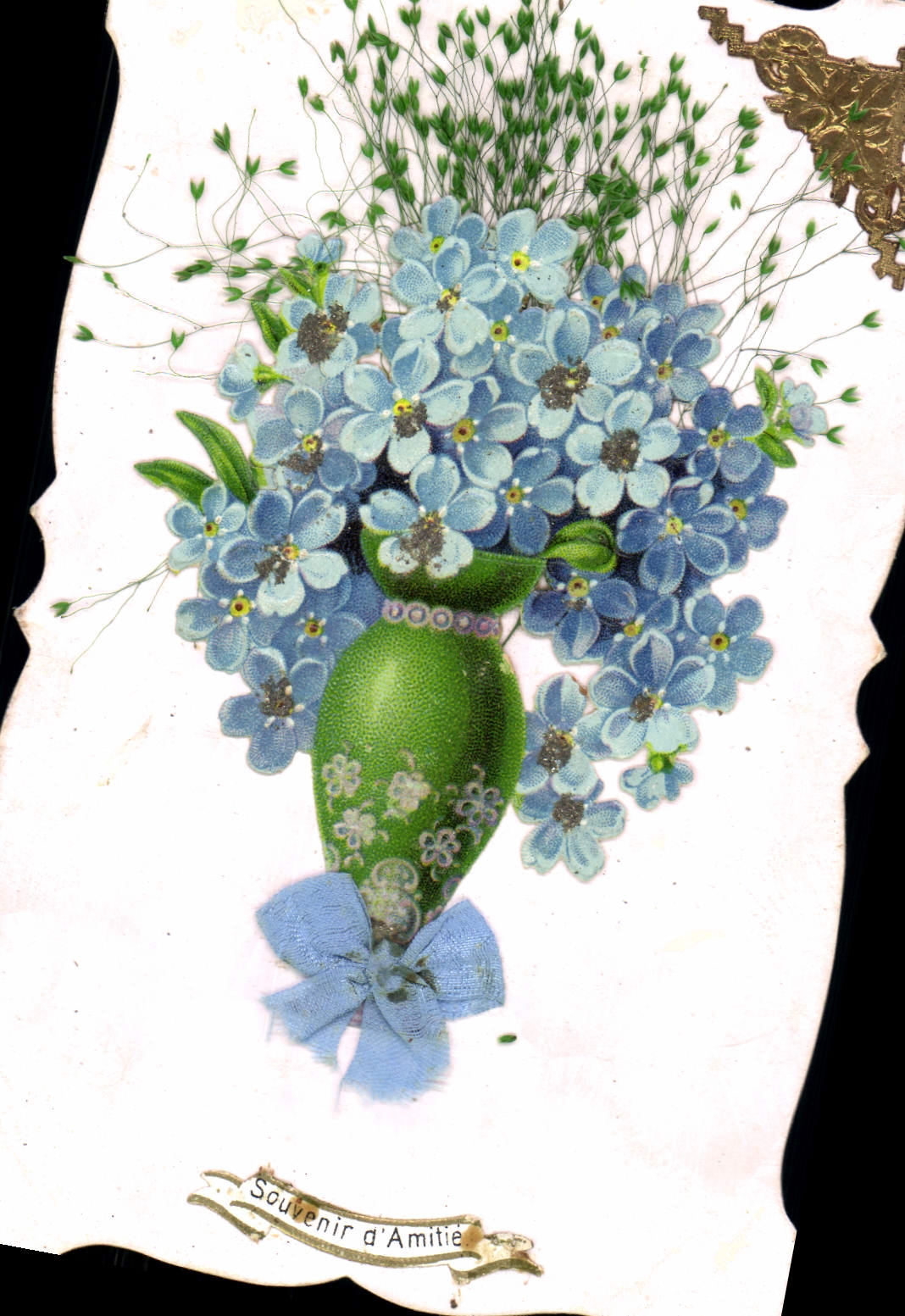 CPA Fantaisie Fleurs 