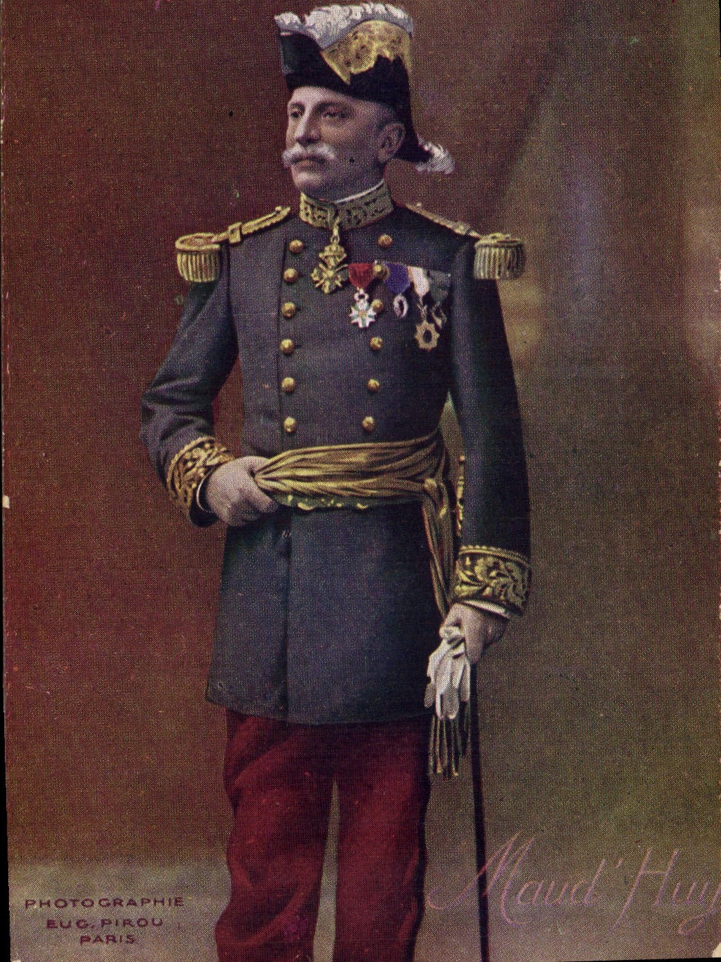 CPA Militaria General Maud'Huy 