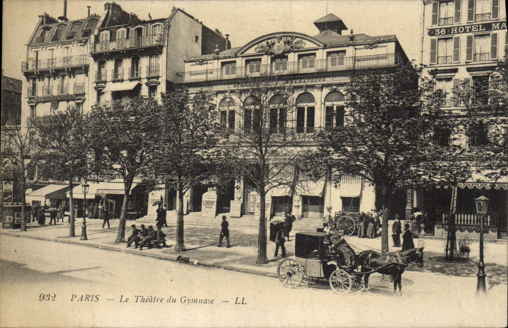 CPA Theatre du Gymnase Paris 