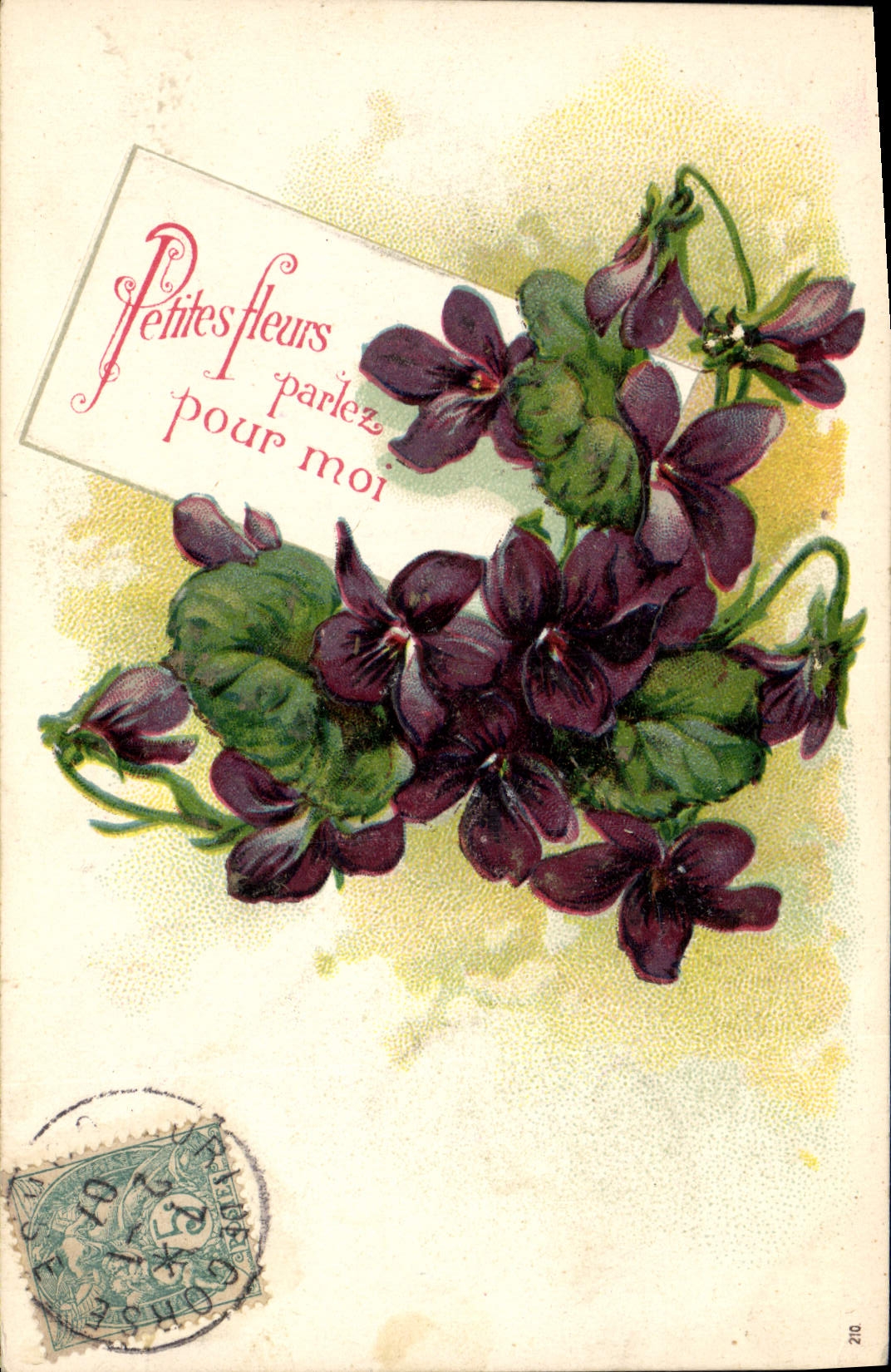 CPA Fantaisie Fleurs 