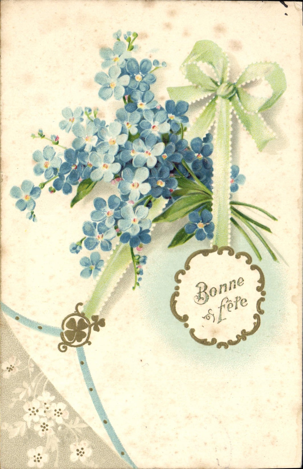 CPA Fantaisie Fleurs 