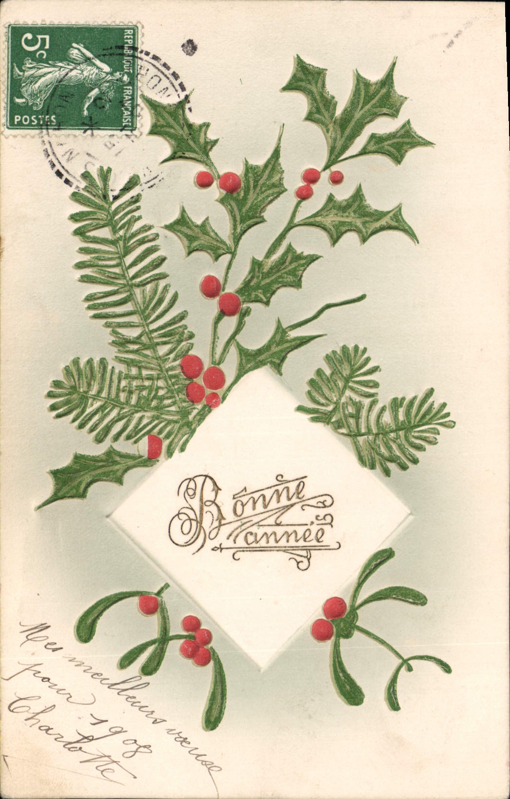 CPA Fantaisie Fleurs 