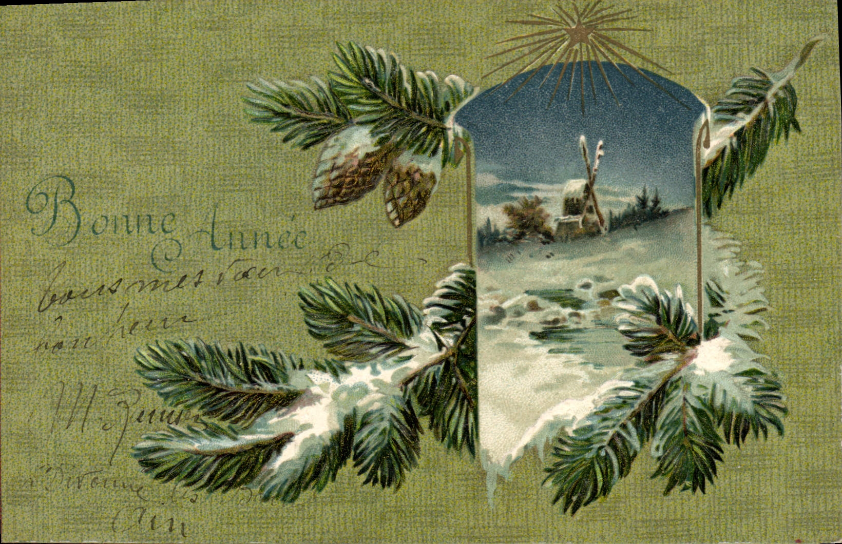 CPA Fantaisie Fleurs 