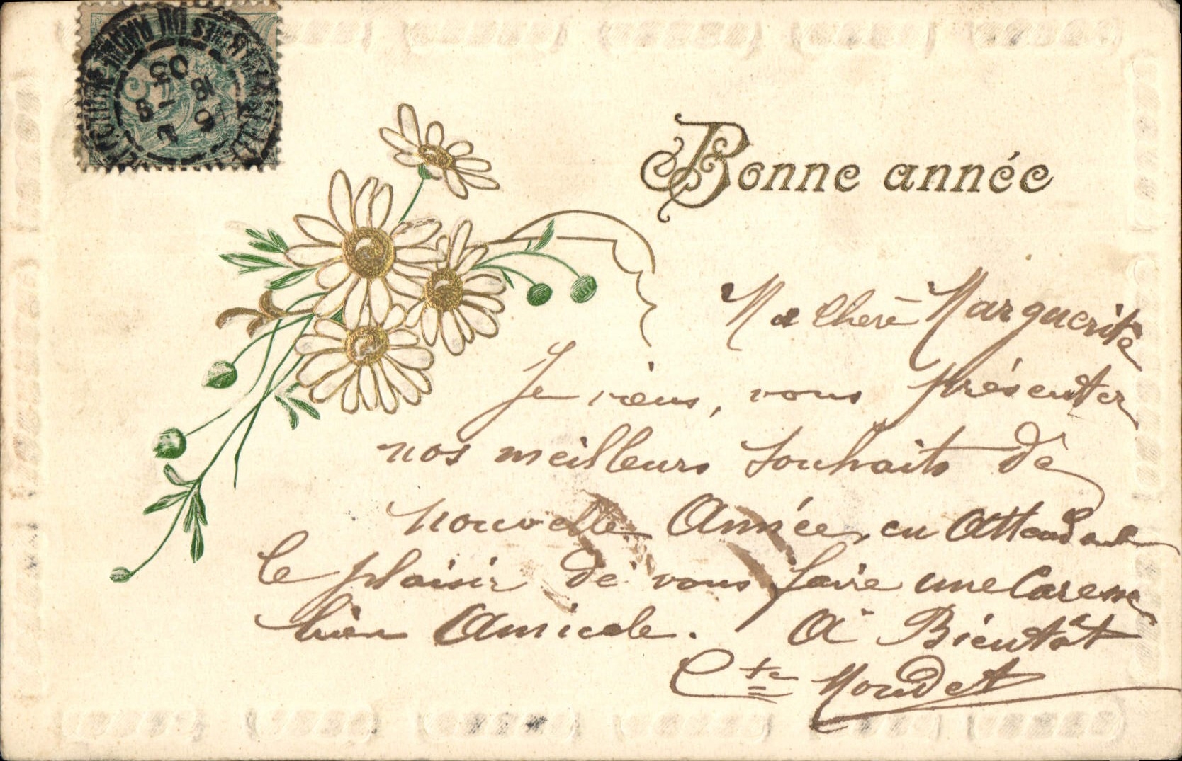 CPA Fantaisie Fleurs 