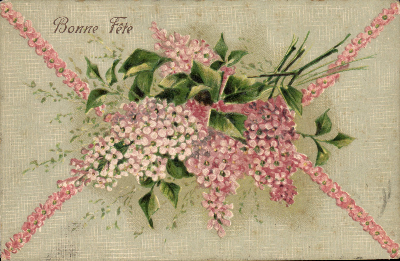 CPA Fantaisie Fleurs 