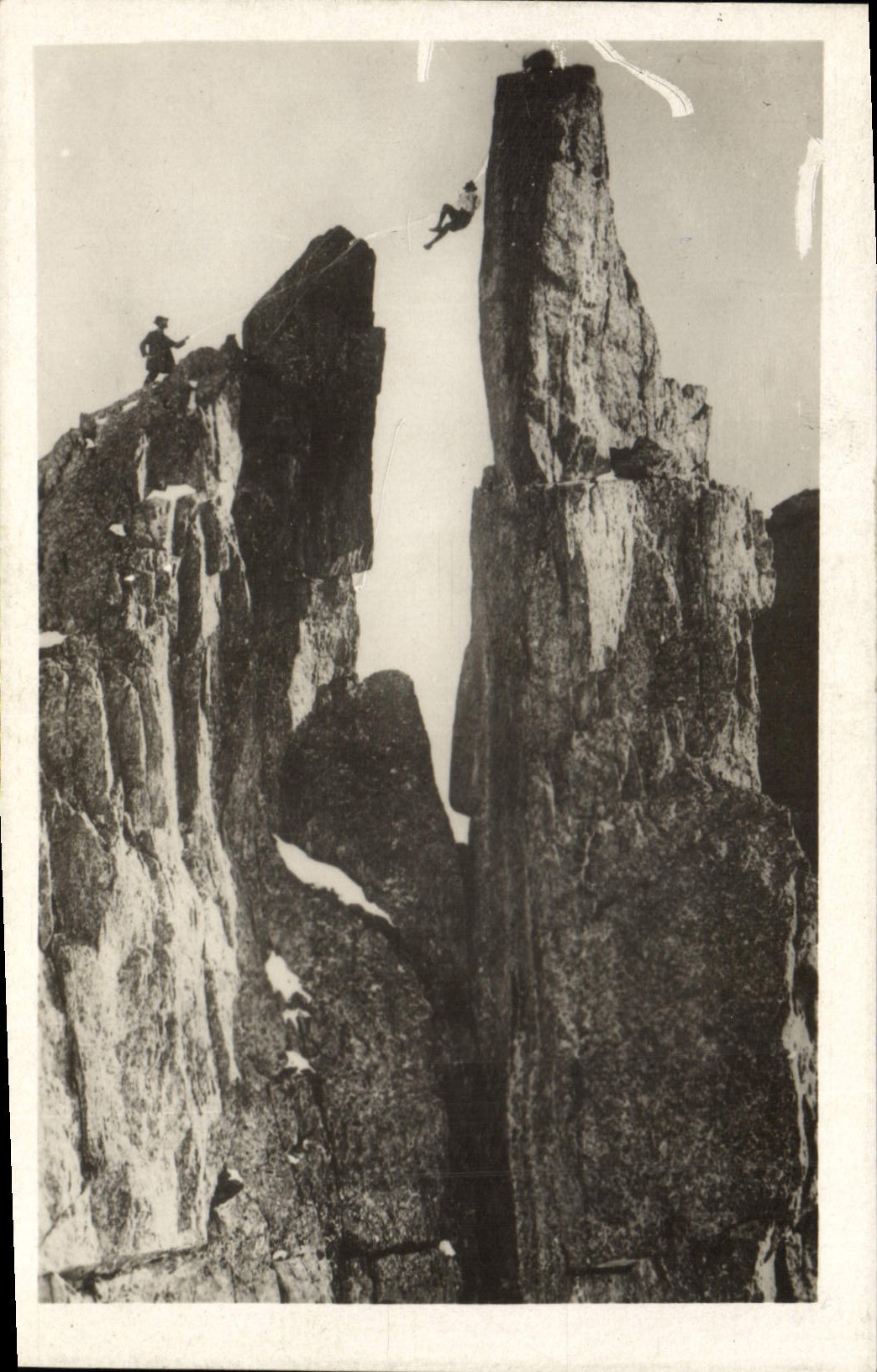 CPA Alpinisme Chamonix Traversee des Clochetons de Plan Praz 