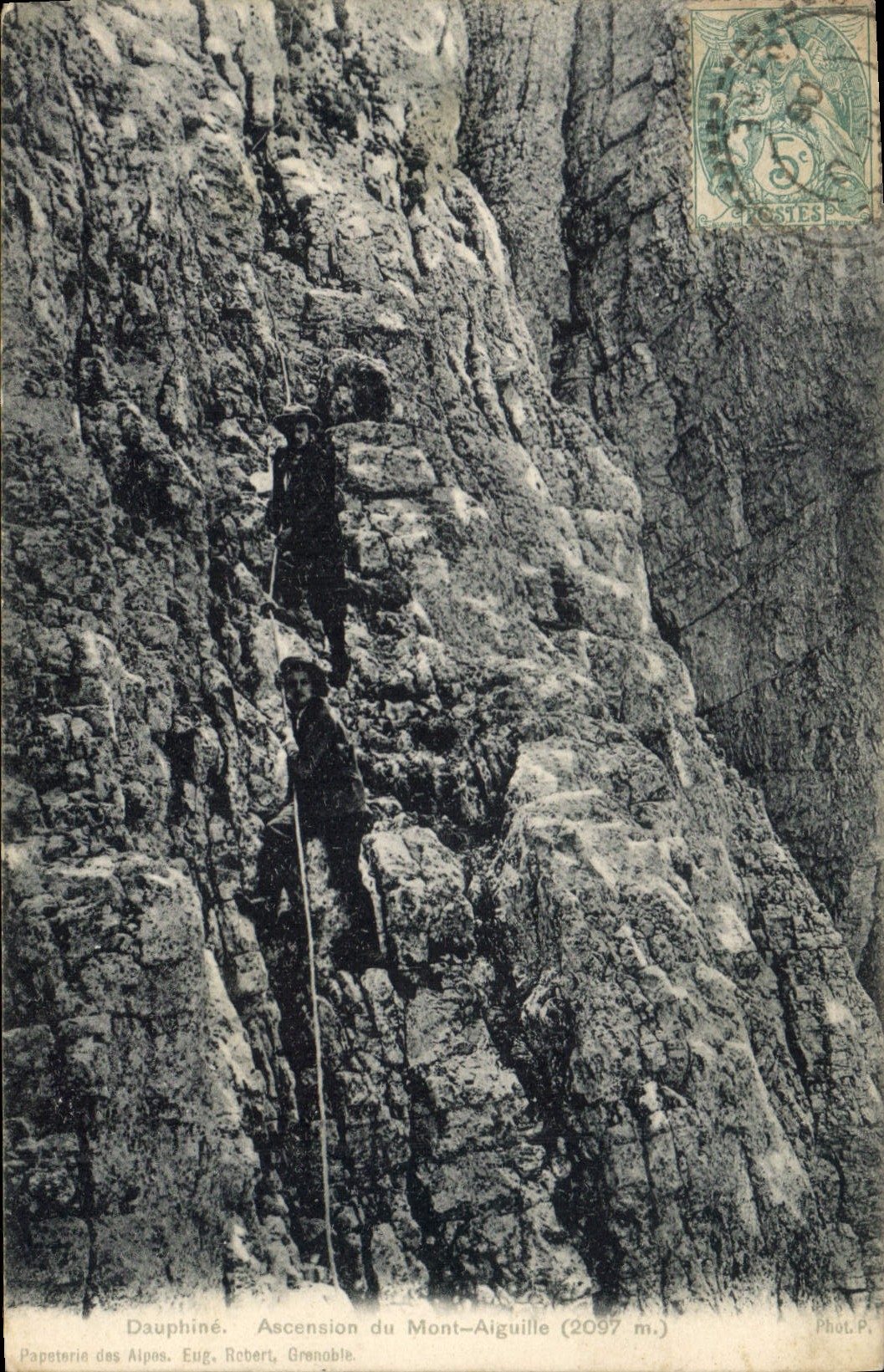 CPA Alpinisme Dauphine Ascension du Mont Aiguille 