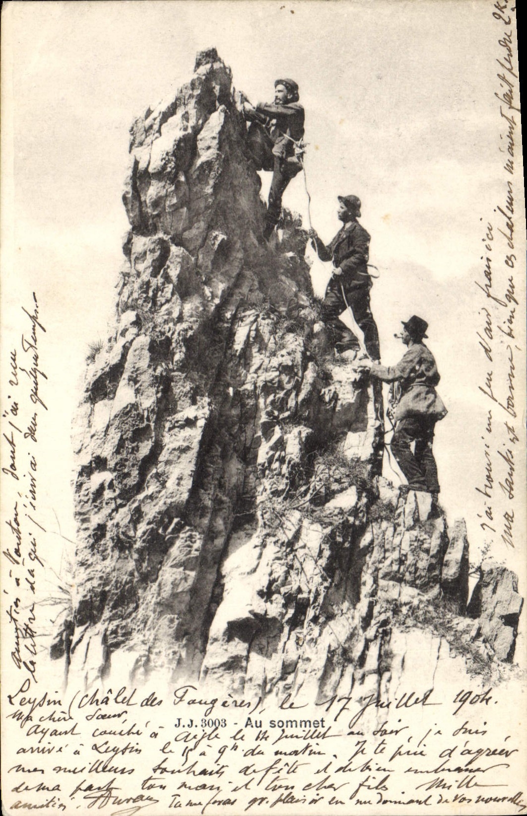 CPA Alpinisme Au sommet 