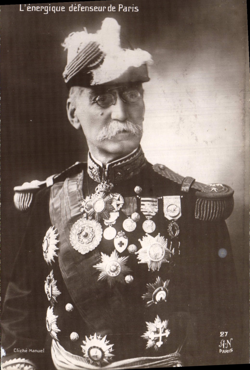 CPA Militaria General Gallieni 