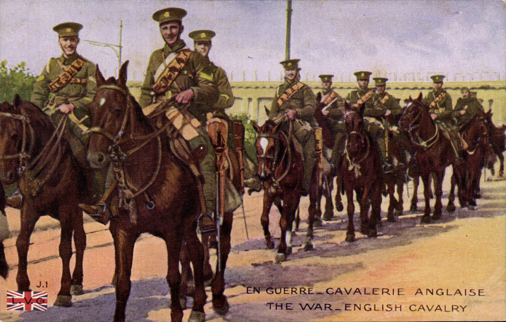 CPA Militaria Cavalerie anglaise 