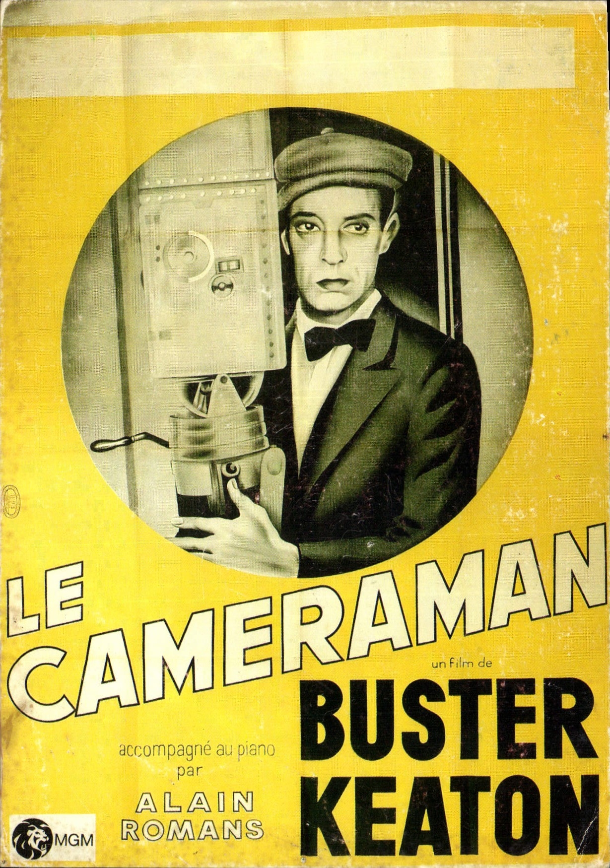 Vintage Postcard Cinema the Cameraman Buster Keaton