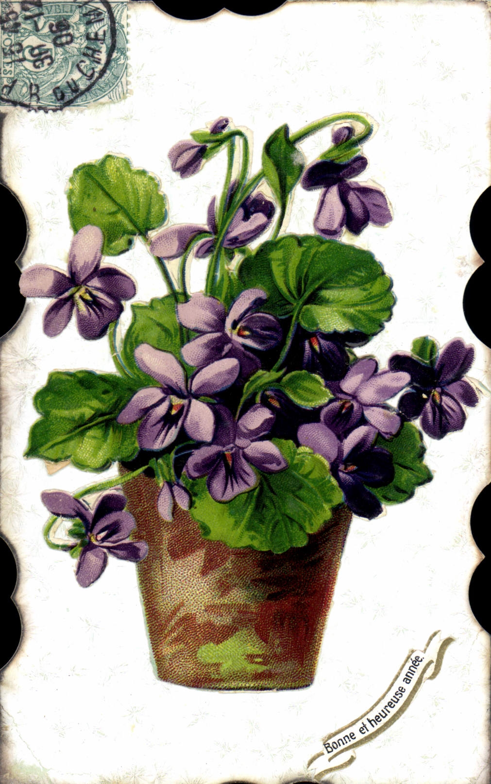 CPA Fantaisie Fleurs 