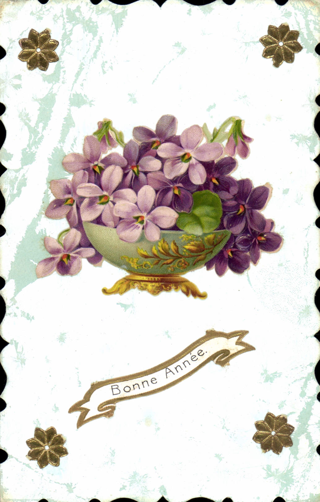 CPA Fantaisie Fleurs 