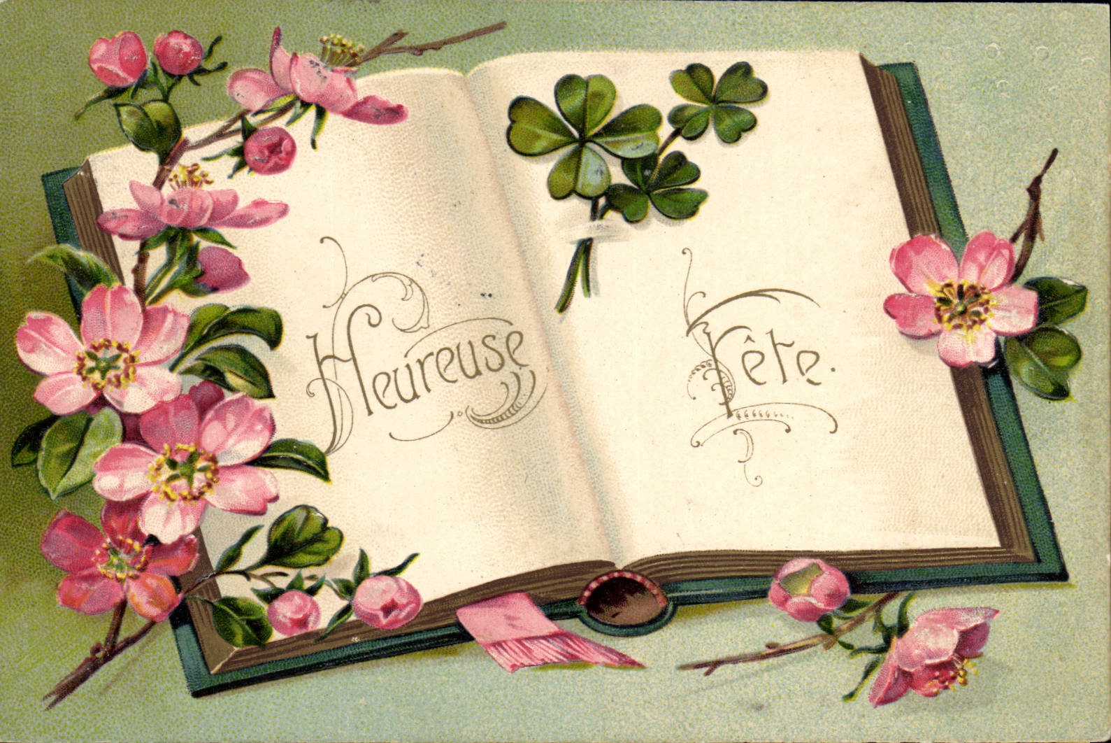 CPA Fantaisie Fleurs 