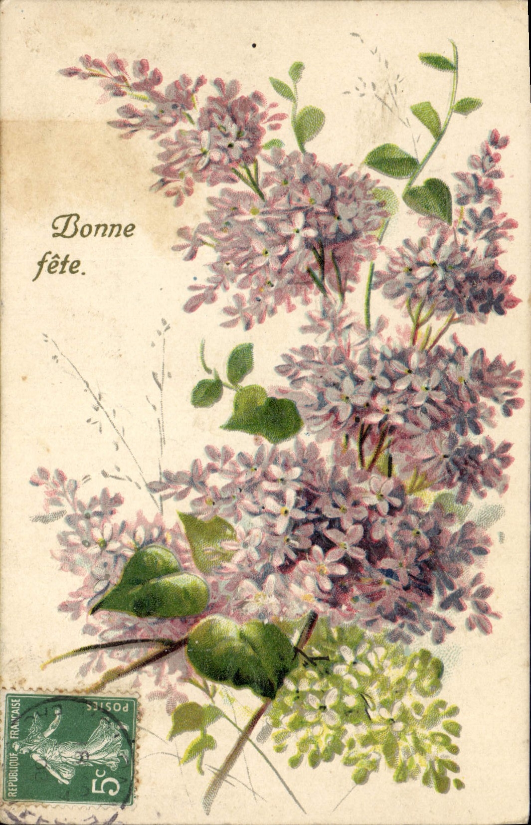 CPA Fantaisie Fleurs 