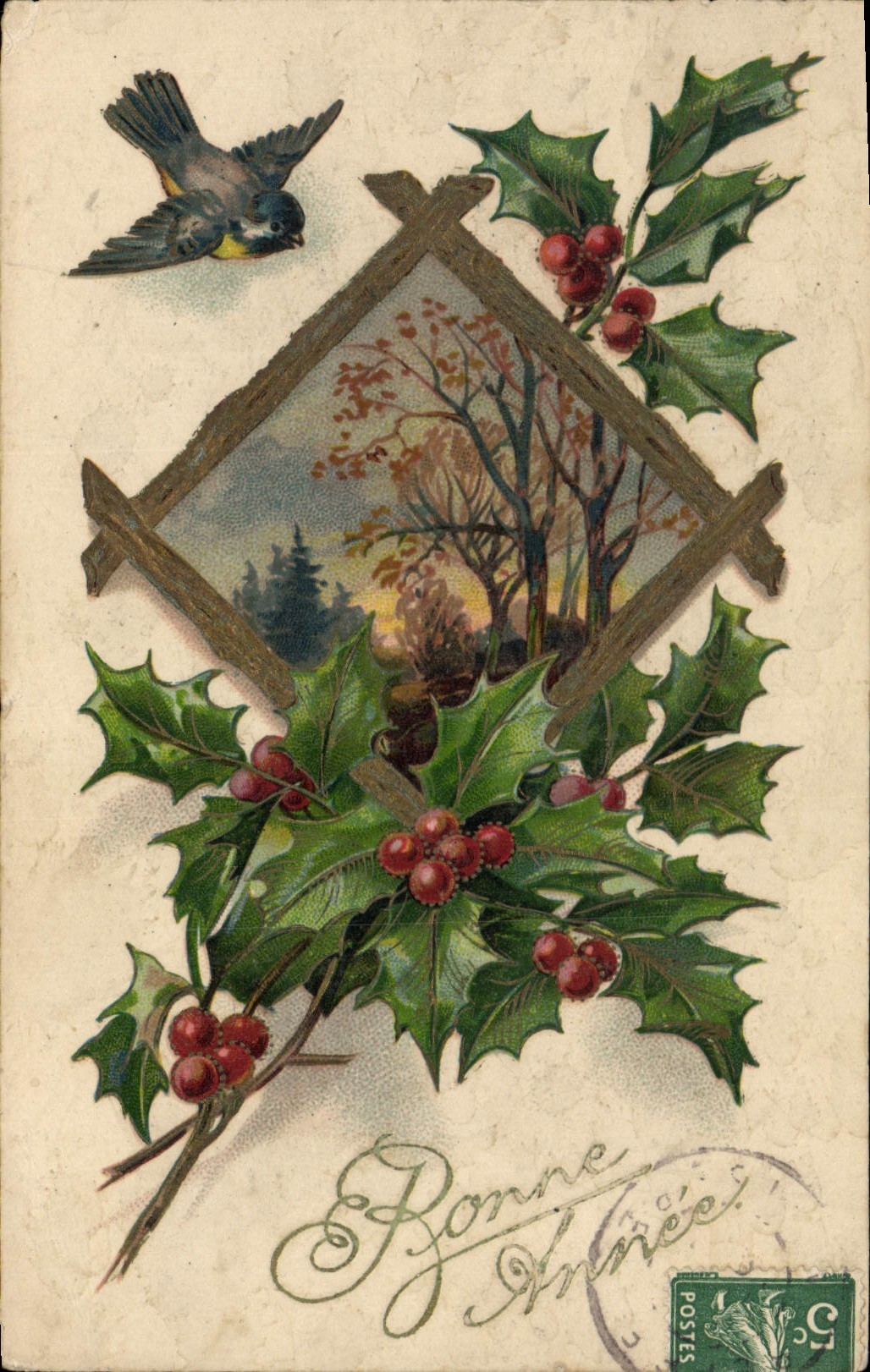 CPA Fantaisie Fleurs 